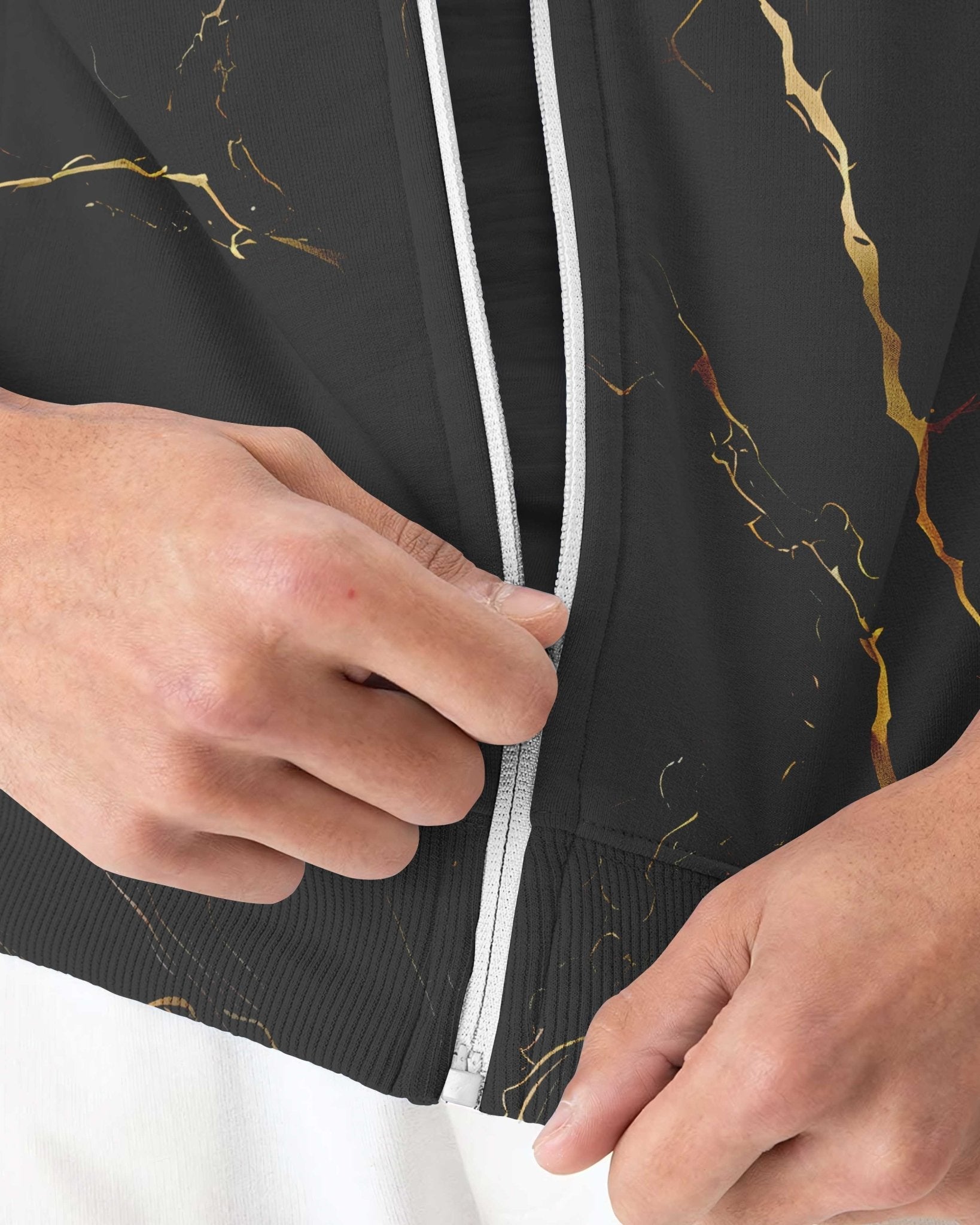 God Is Good All Over Print Zip Hoodie