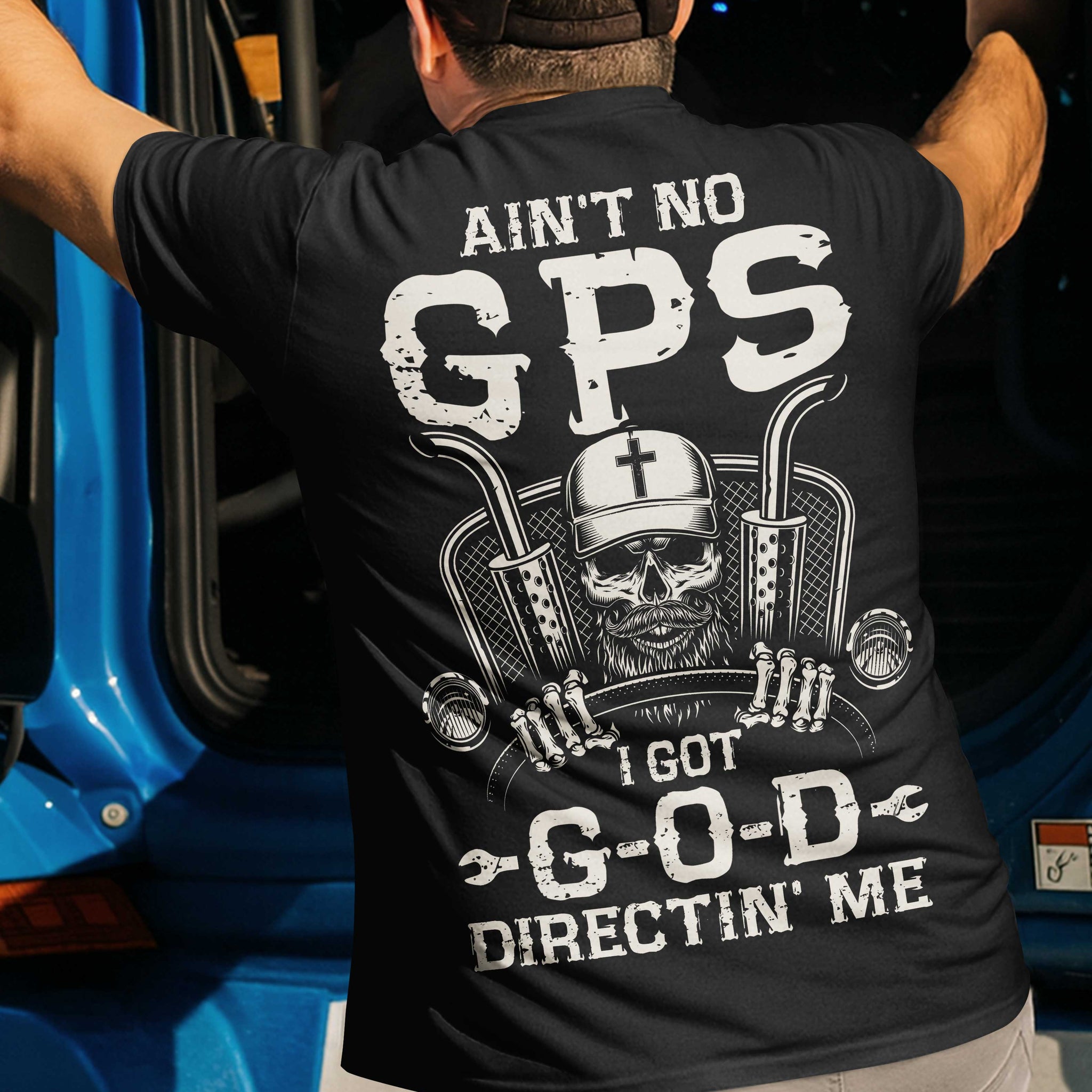 Ain't No Gps All Over Print T-Shirt