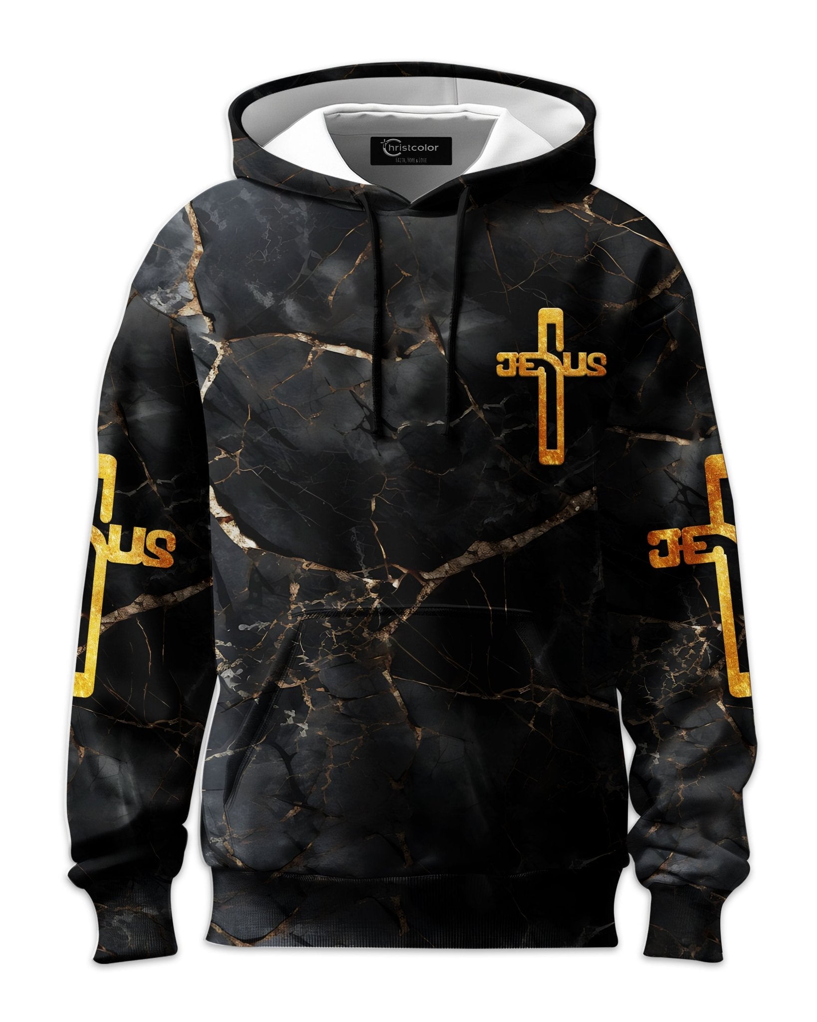 Death Could Not Hold Him All Over Print Hoodie