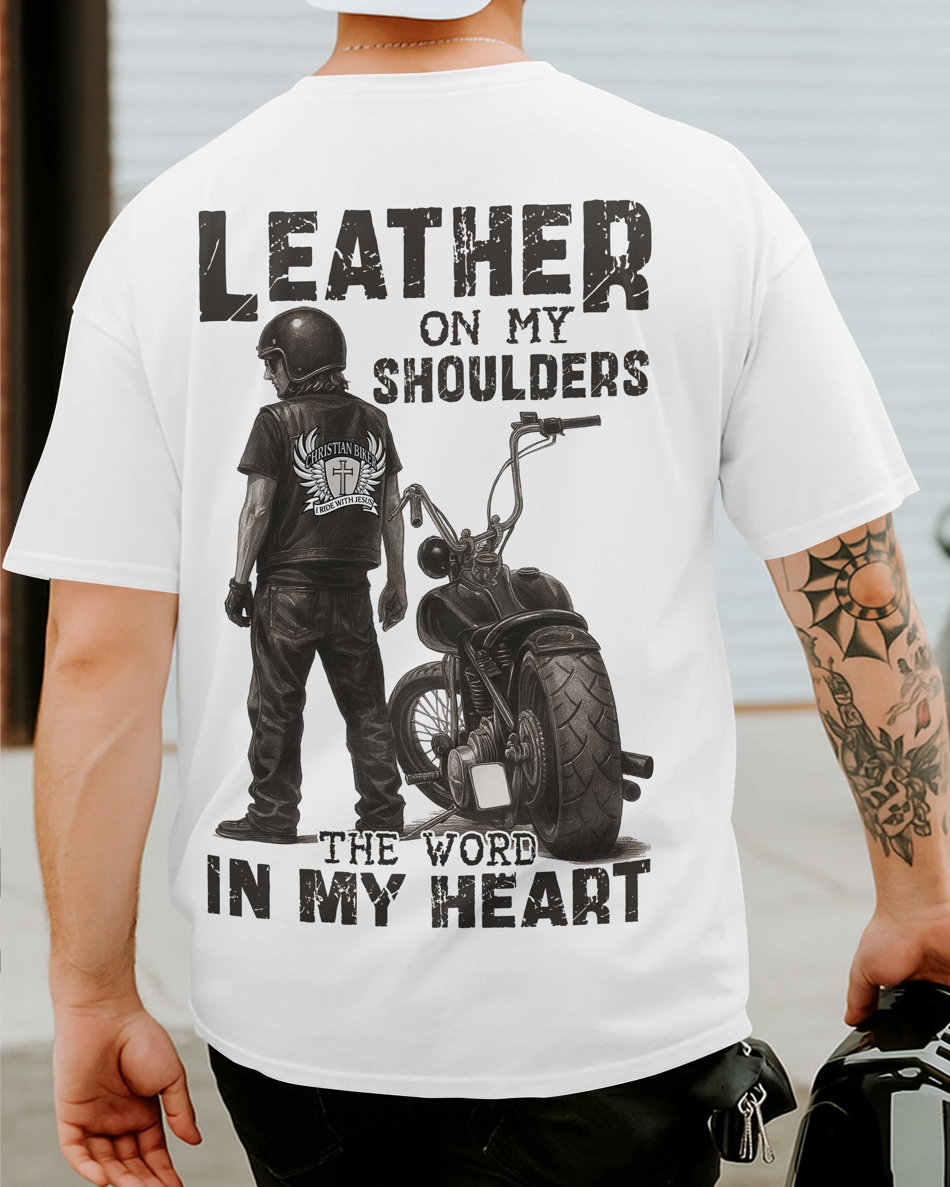 Leather On My Shoulders T-Shirt