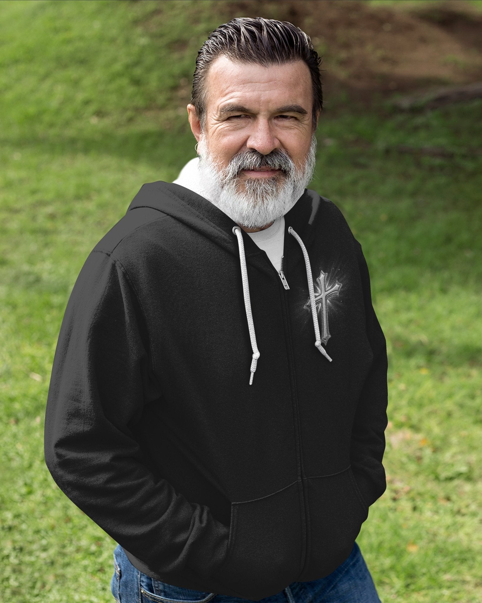The Way The Truth And The Life All Over Print Zip Hoodie