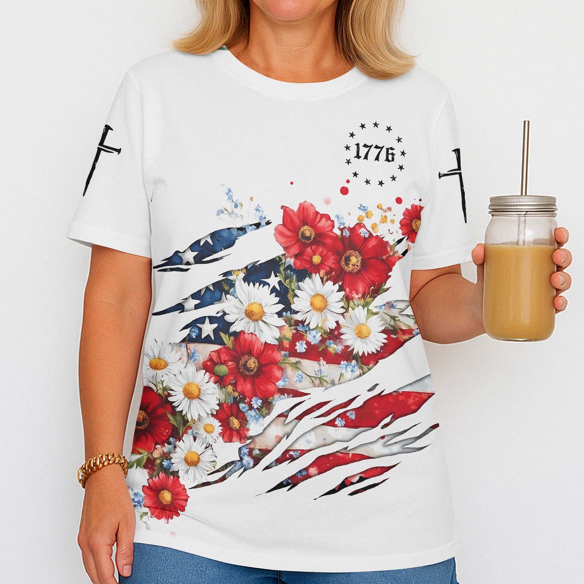Freedom All Over Print T-Shirt