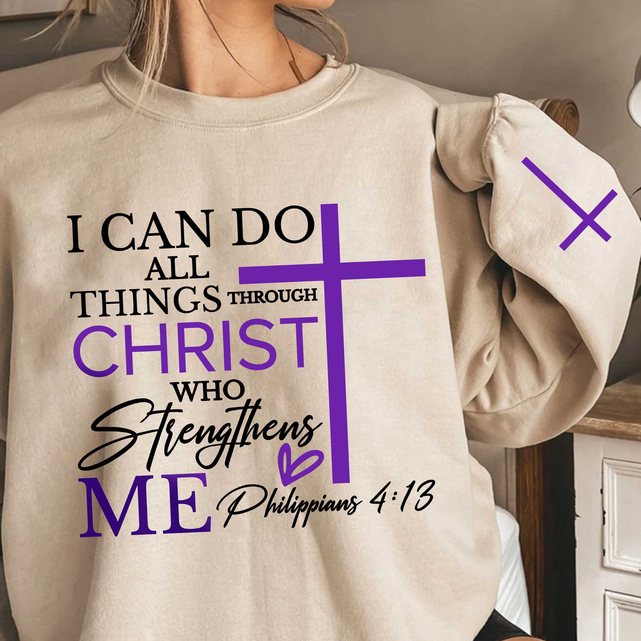 I Can Do All Things Through Christ Sweater