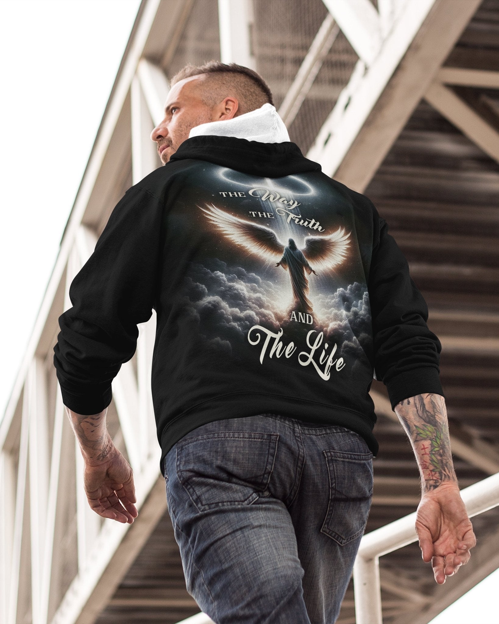 The Way The Truth And The Life All Over Print Zip Hoodie