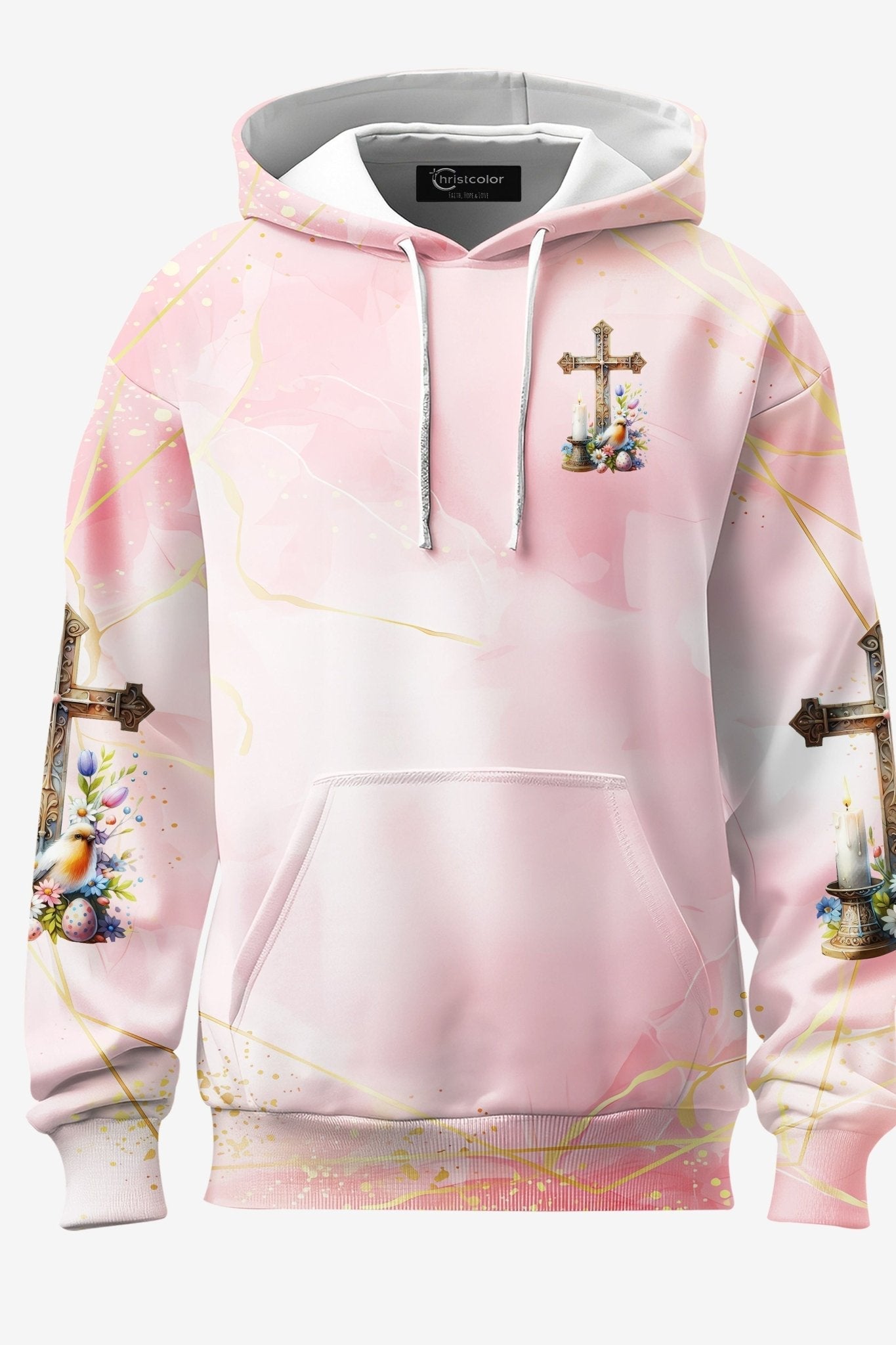 He Is Risen All Over Print Hoodie