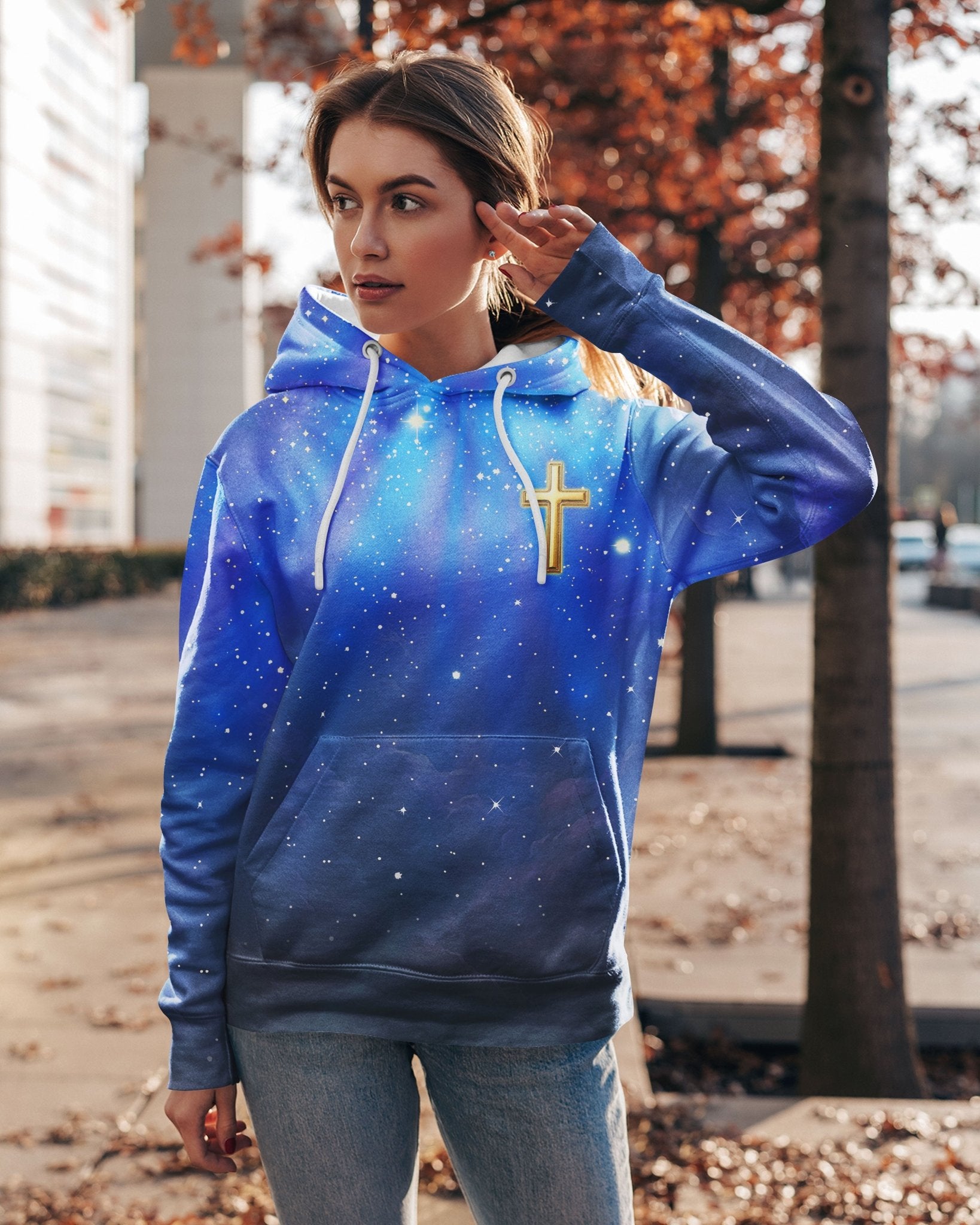 Faith Can Move Mountains All Over Print Hoodie