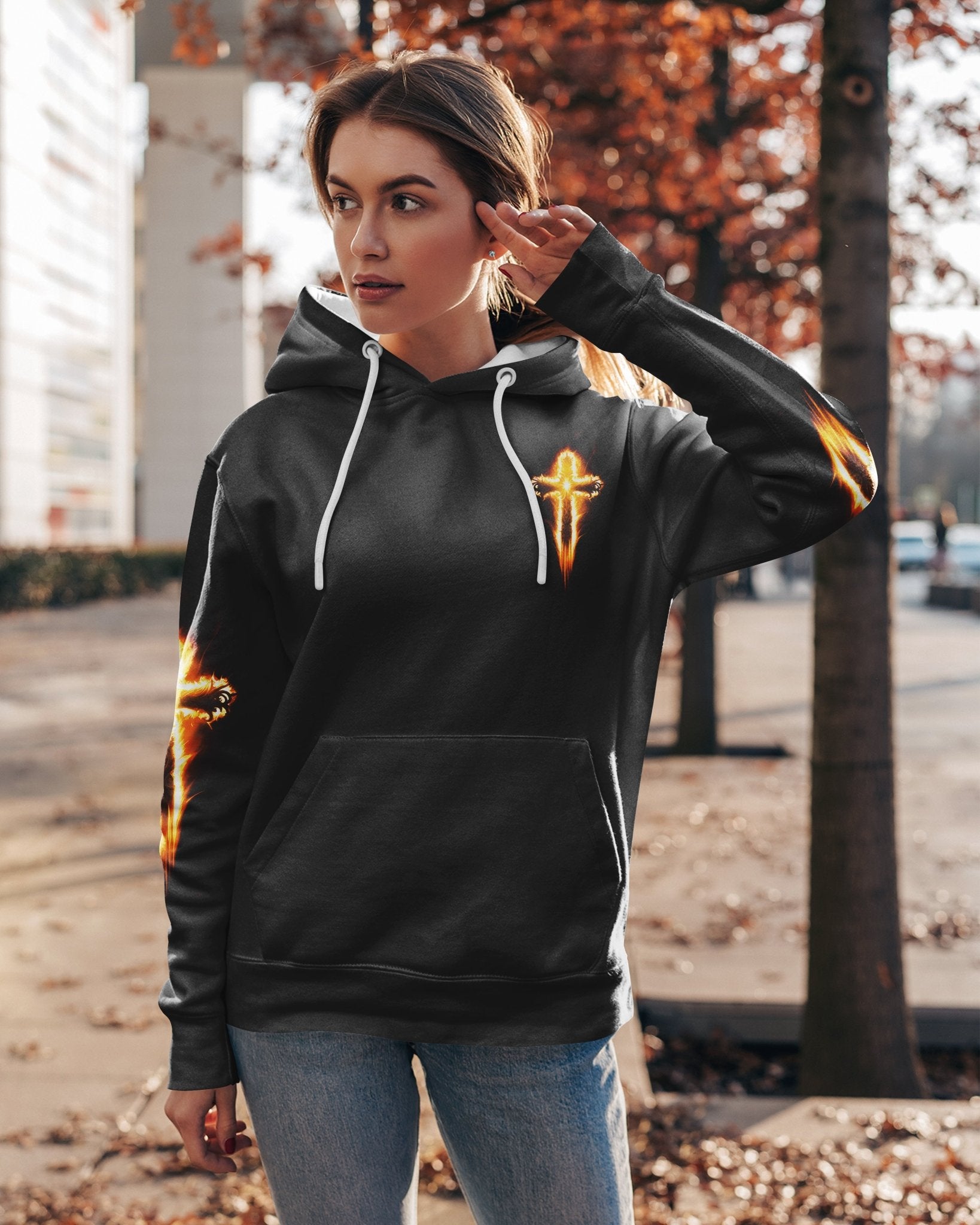 Awaken The Lion All Over Print Hoodie