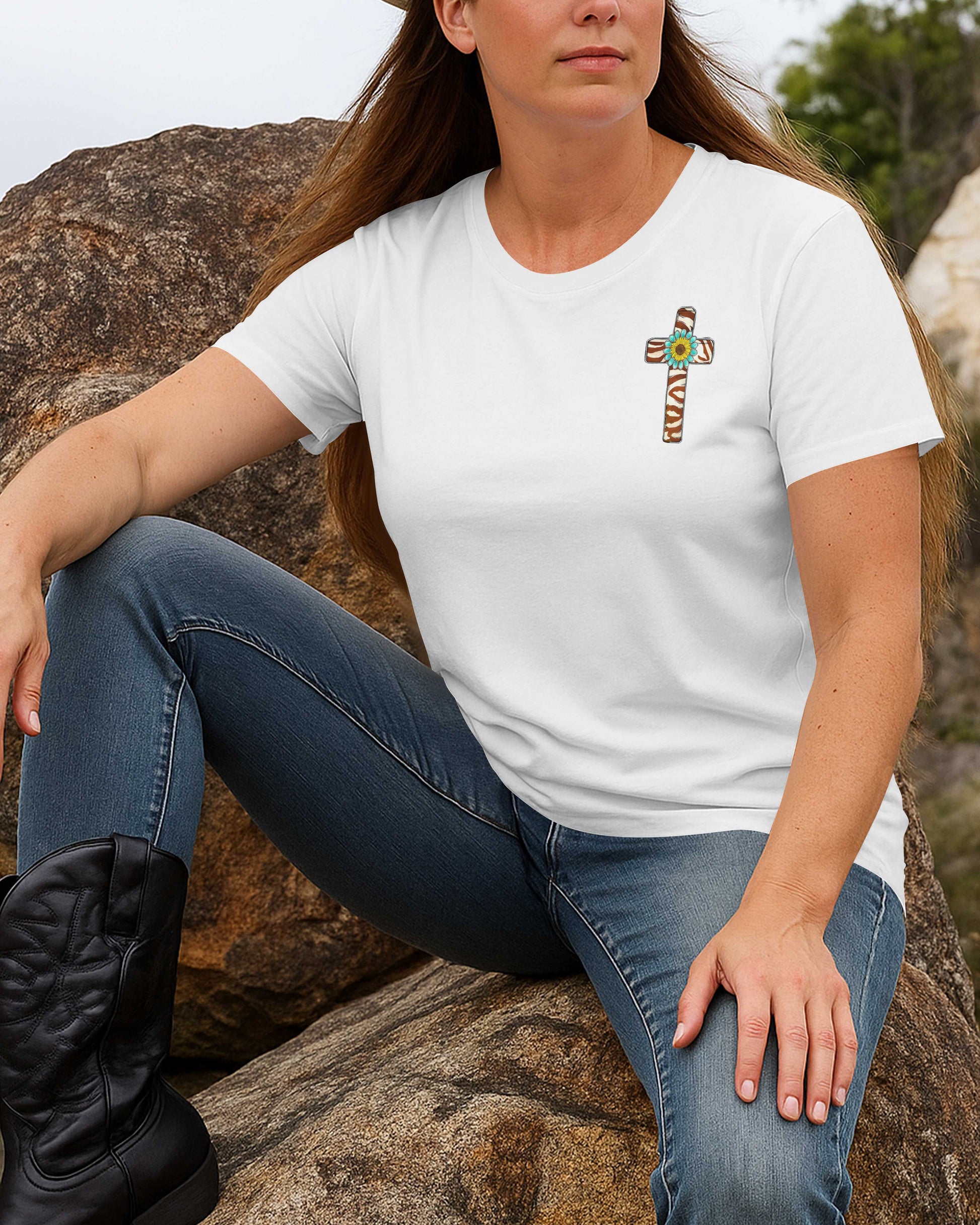 Boots Jeans & Jesus T-Shirt