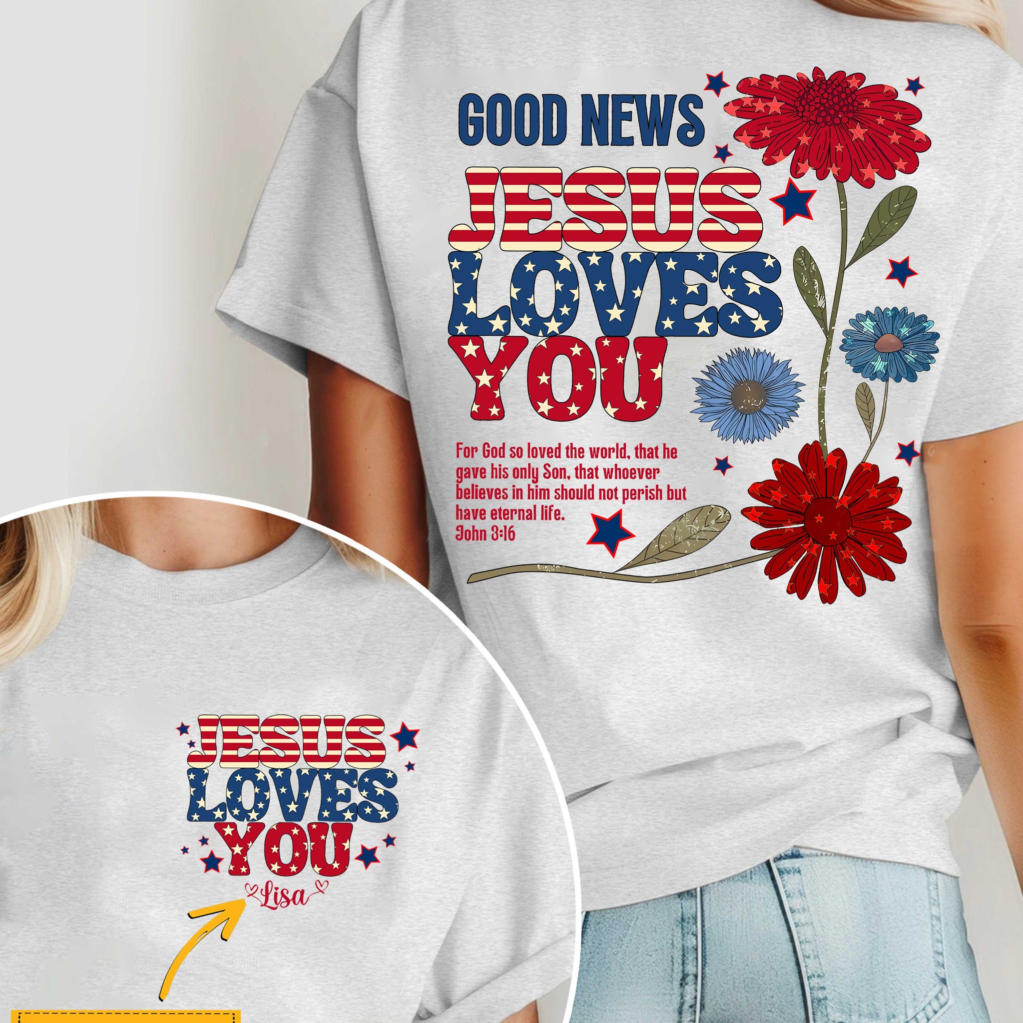 Good News Jesus Loves You T-Shirt