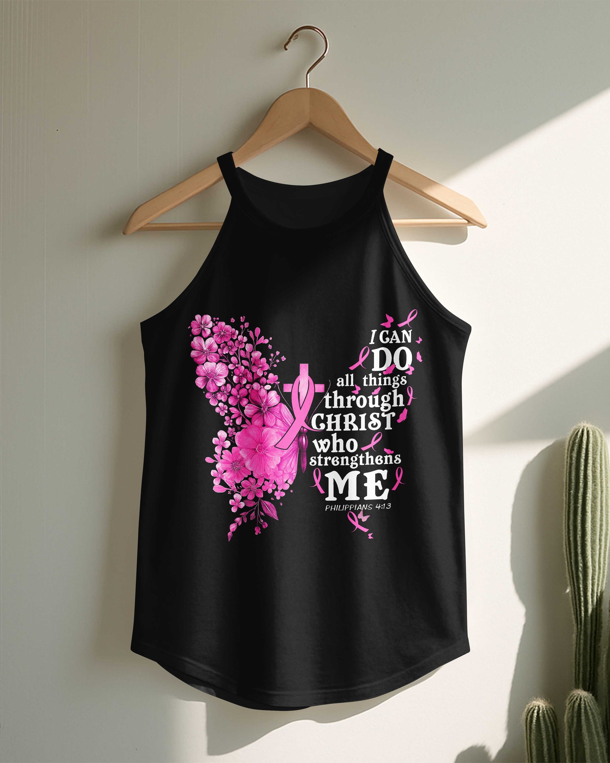 I Can Do All Things Through Christ Rocker Tank Top
