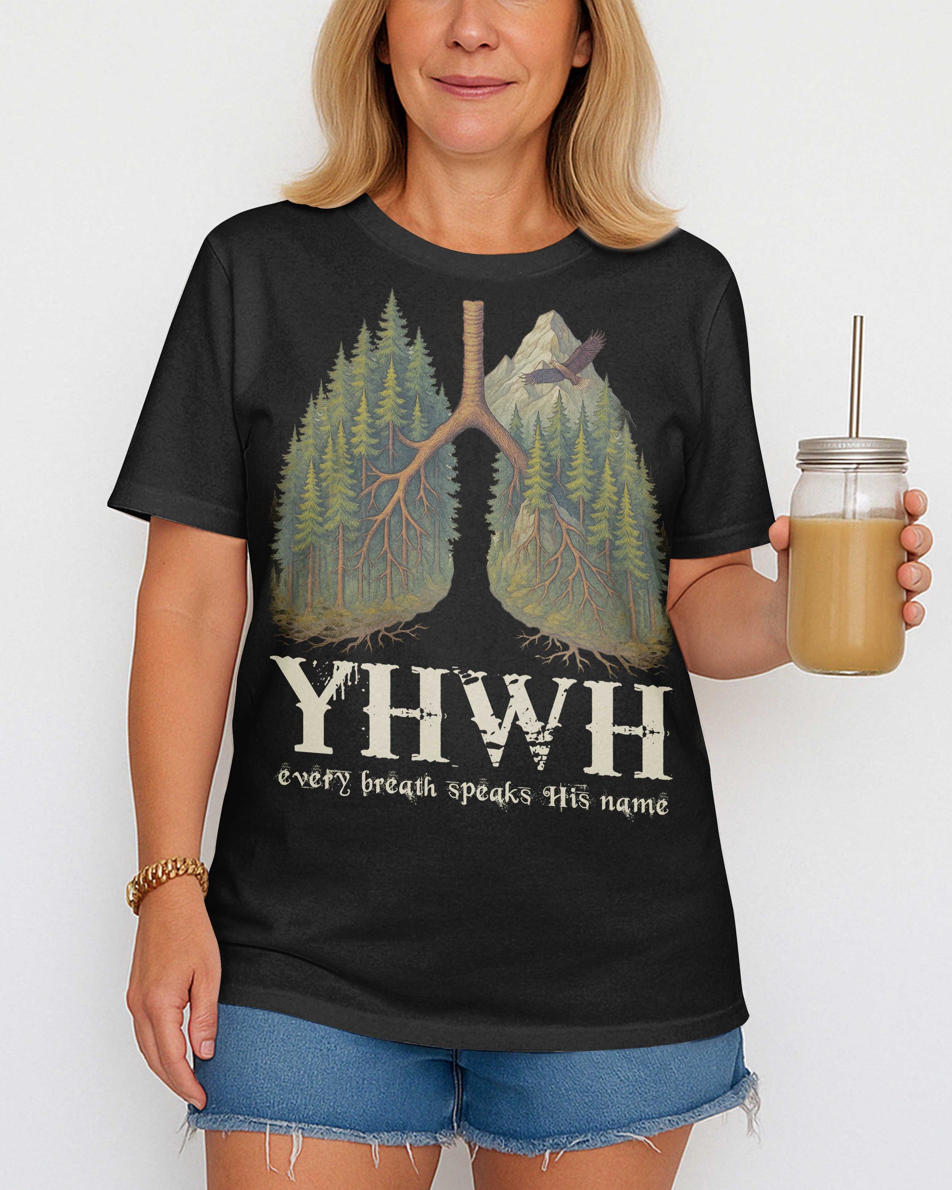 Yhwh Every Breath Speaks His Name T-Shirt