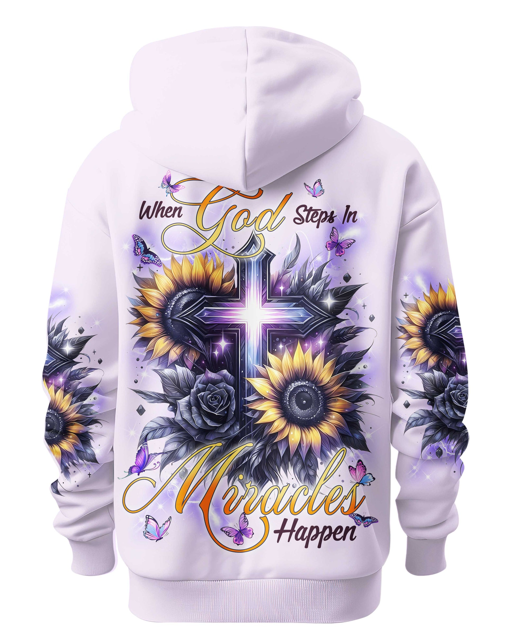 When God Steps In Miracles Happen Shirts
