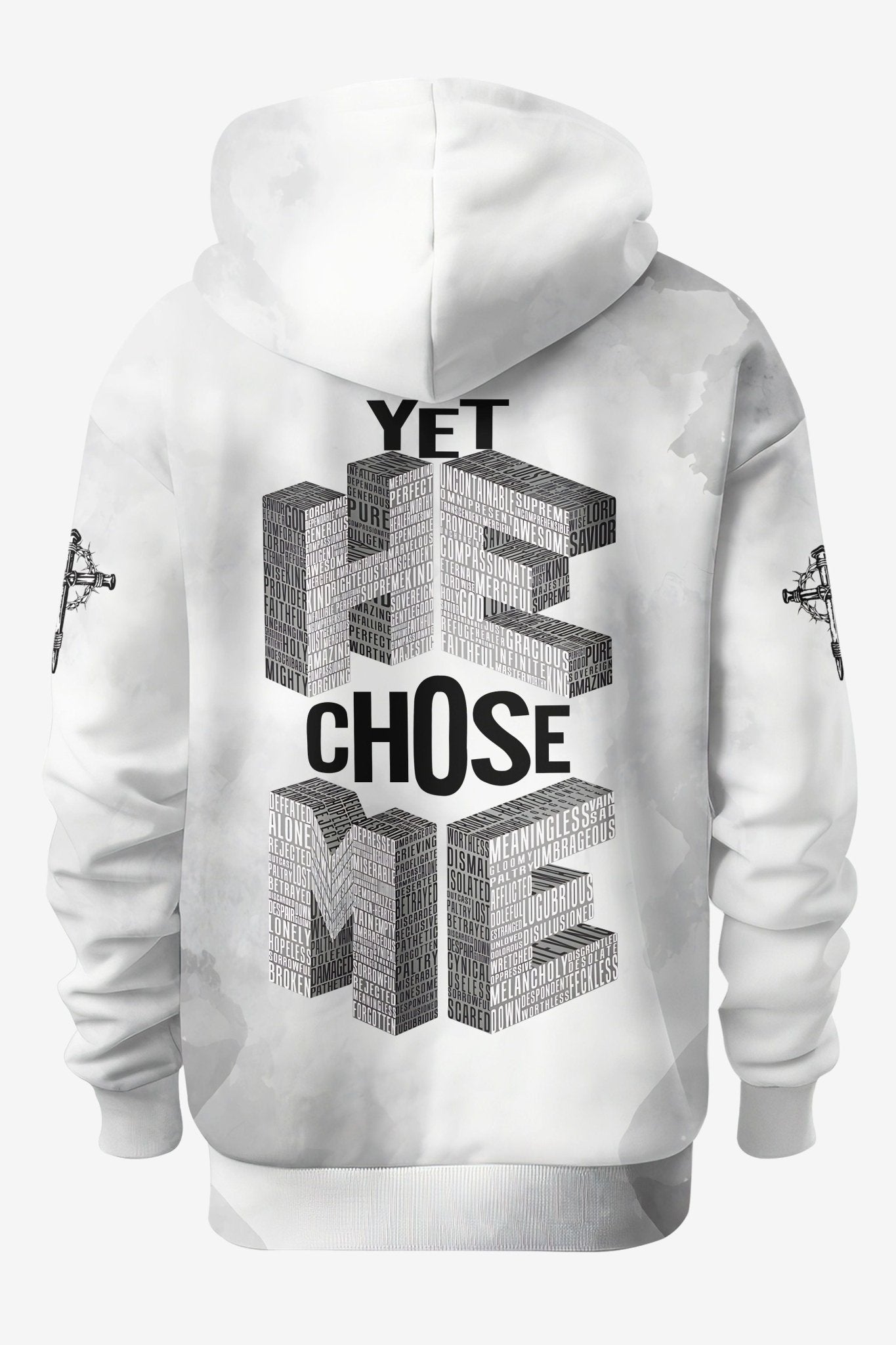 Yet He Chose Me All Over Print Hoodie