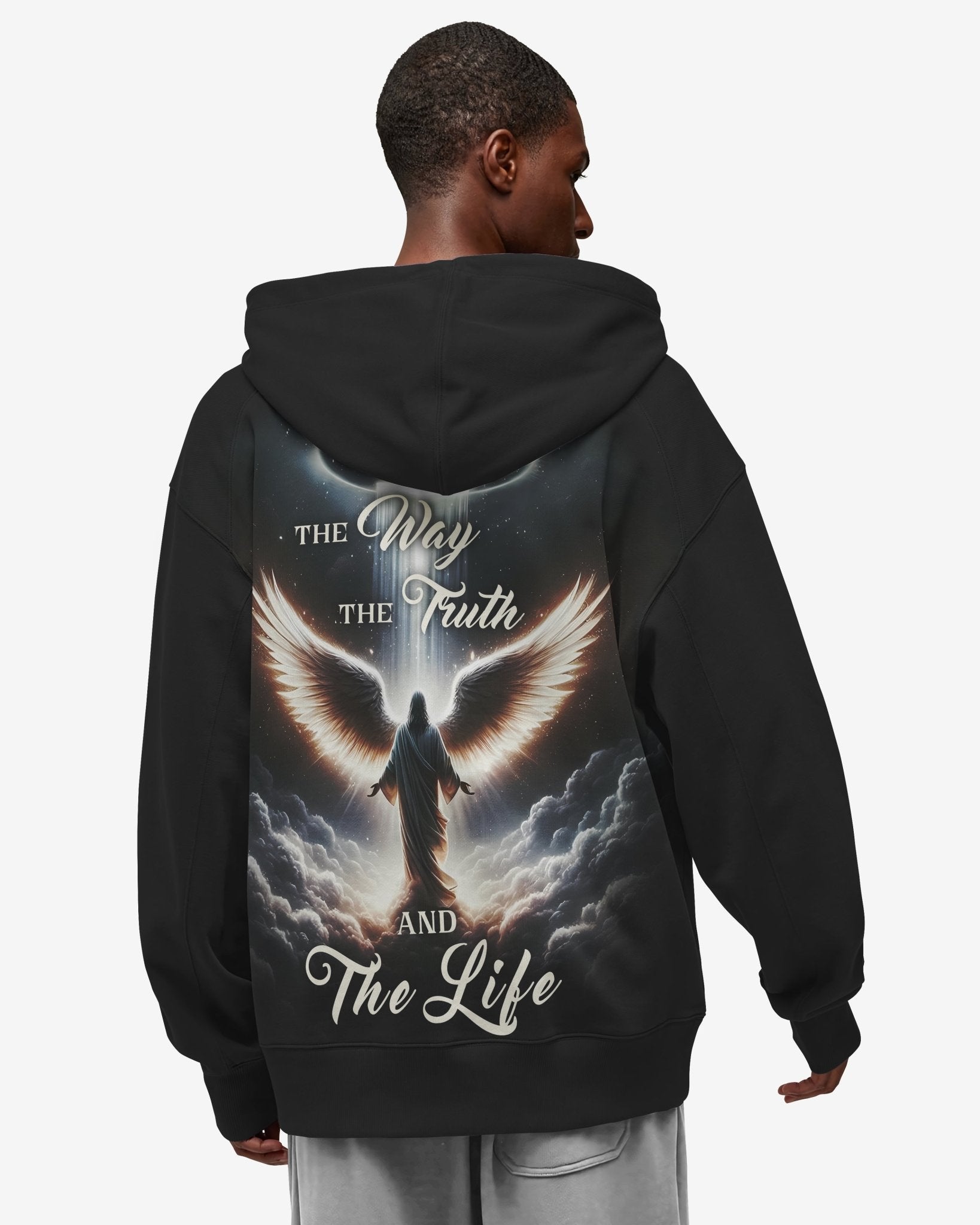The Way The Truth And The Life All Over Print Zip Hoodie