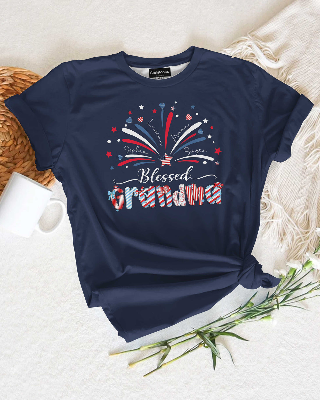 Blessed Grandma Independence Day T-Shirt