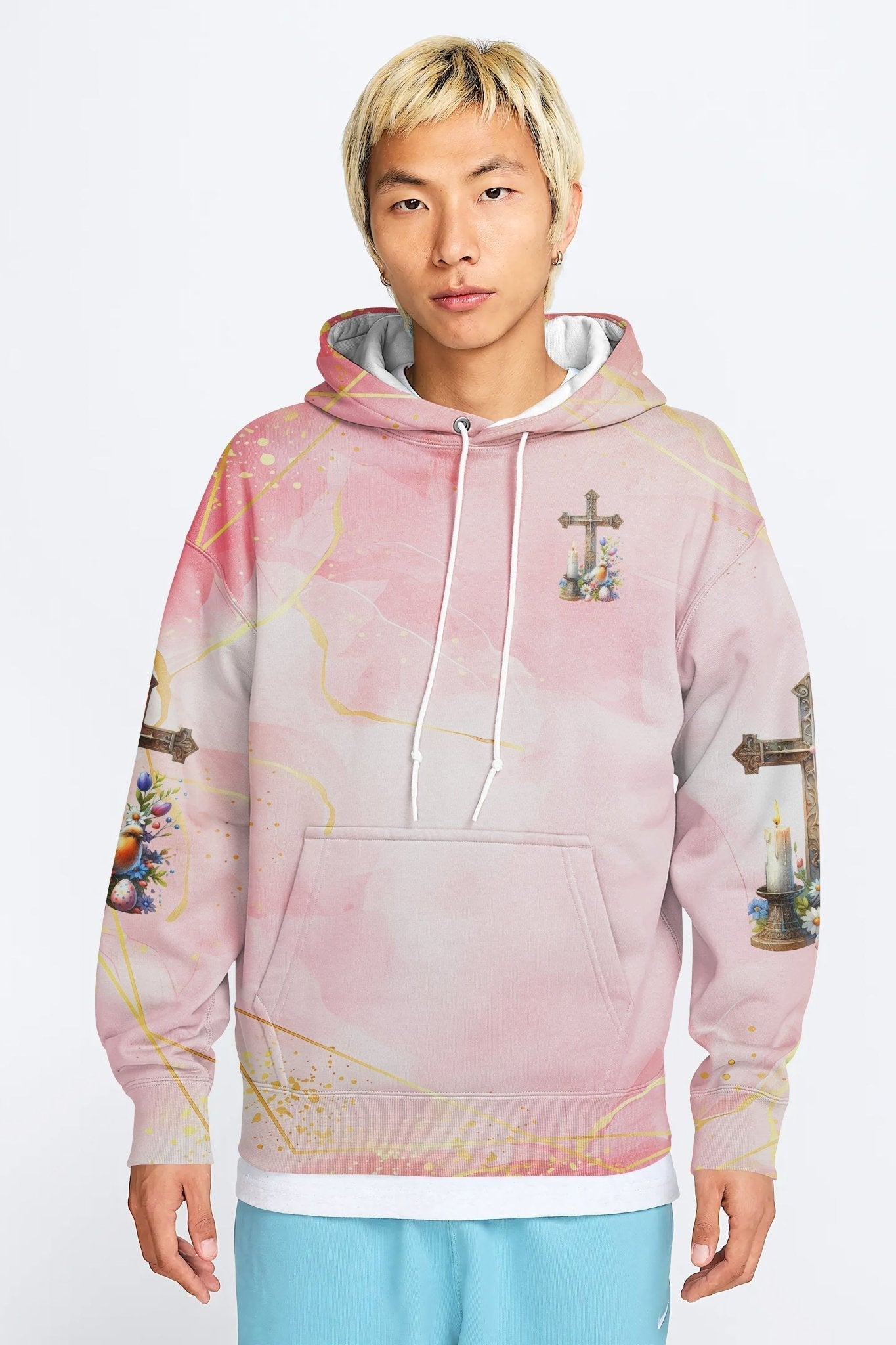 He Is Risen All Over Print Hoodie