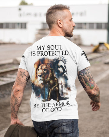 My Soul Is Protected By The Armor Of God All Over Print T-shirt