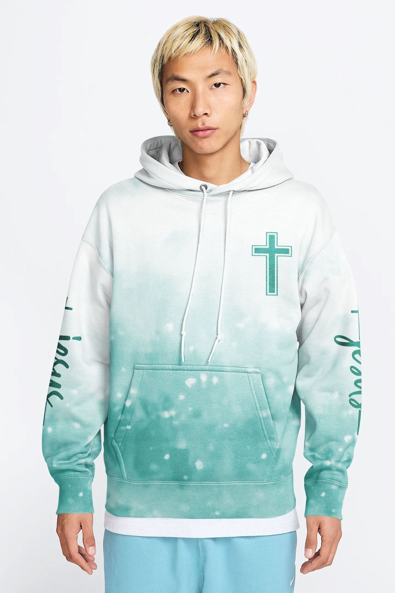 Jesus Is My Living Hope All Over Print Hoodie
