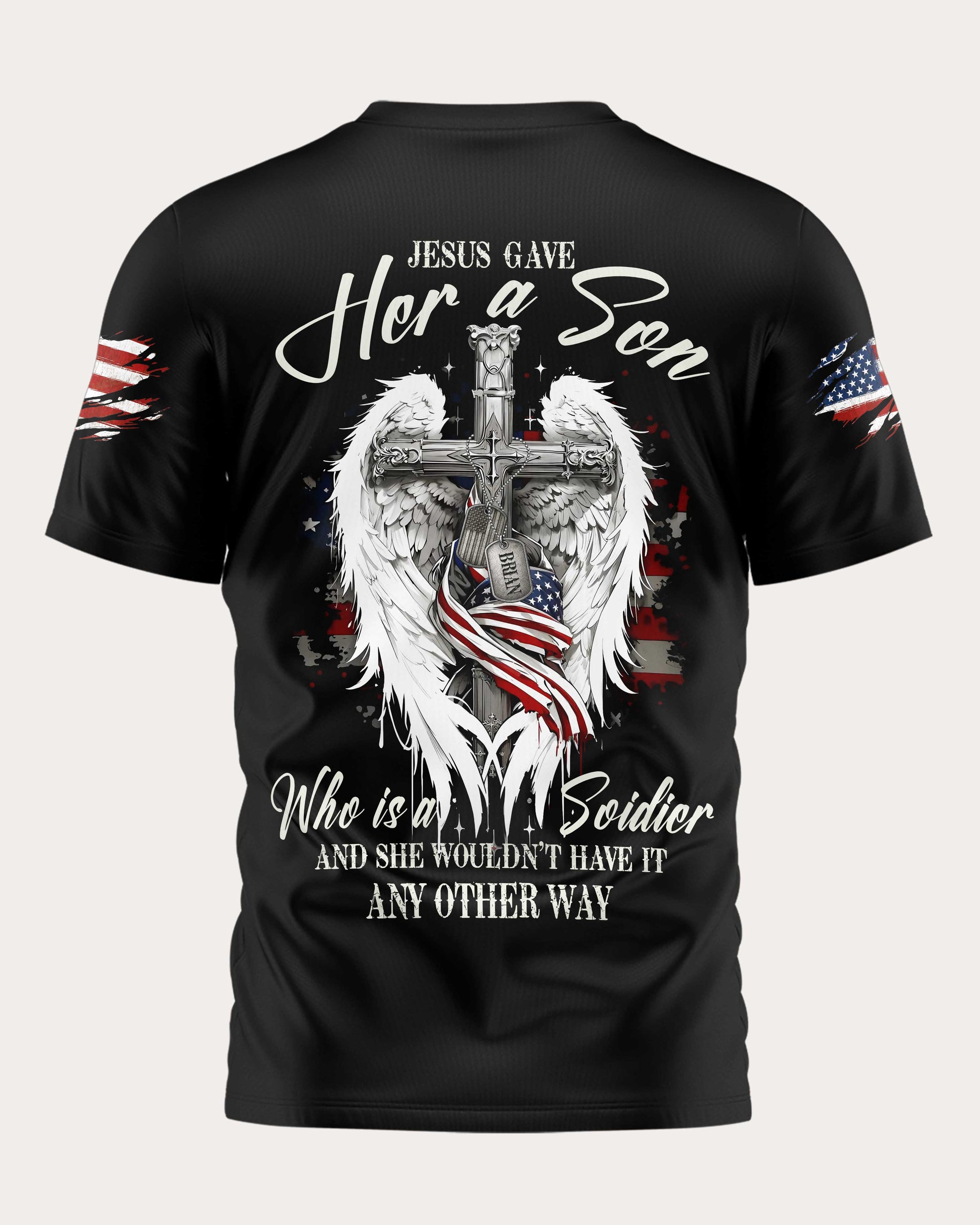 Jesus Gave Her A Son All Over Print T-Shirt