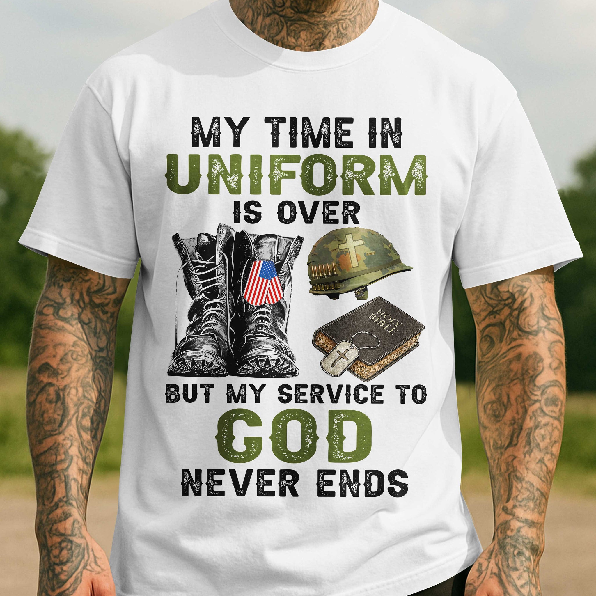 My Time In Uniform Is Over T-Shirt