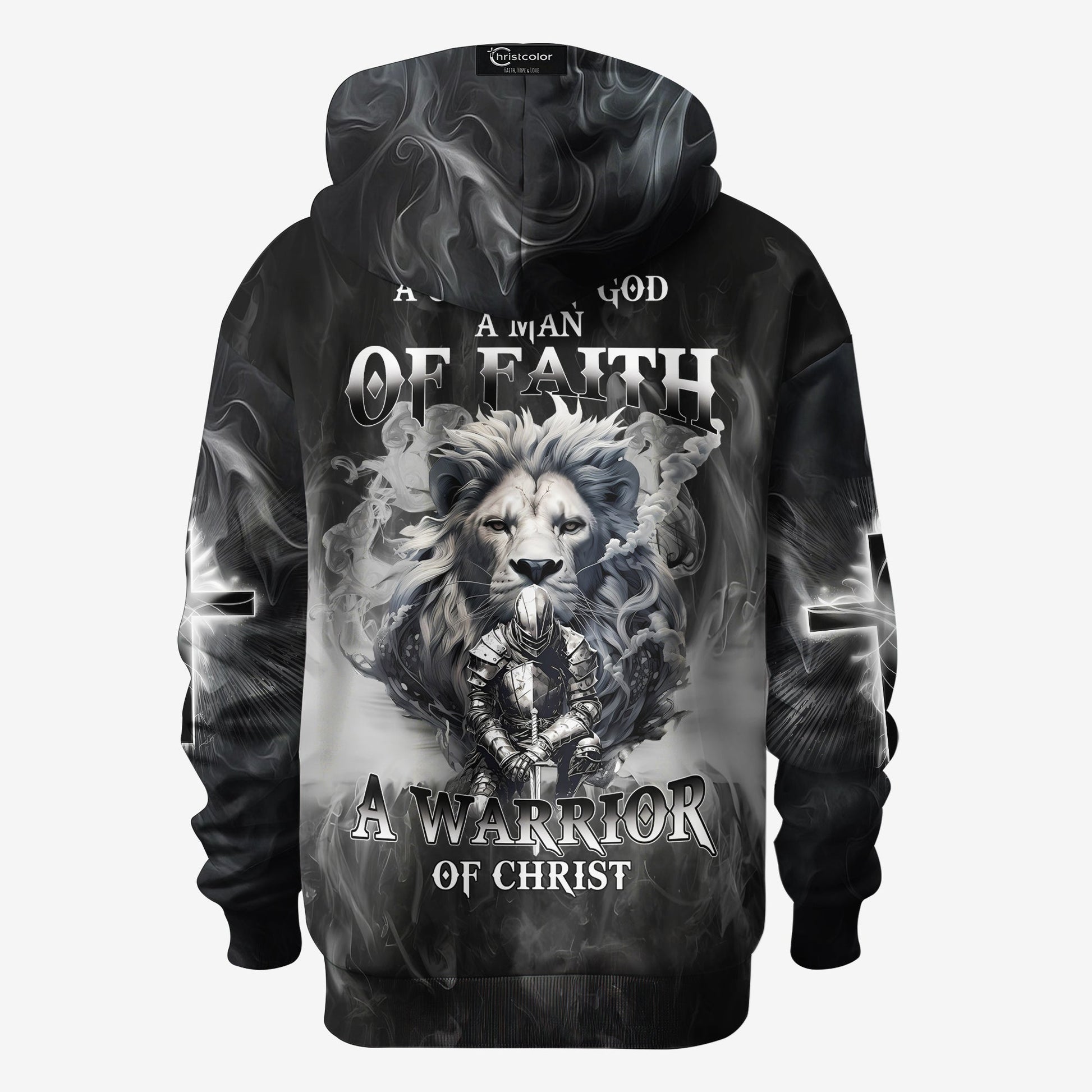 A Child Of God A Man Of Faith All Over Print Hoodie