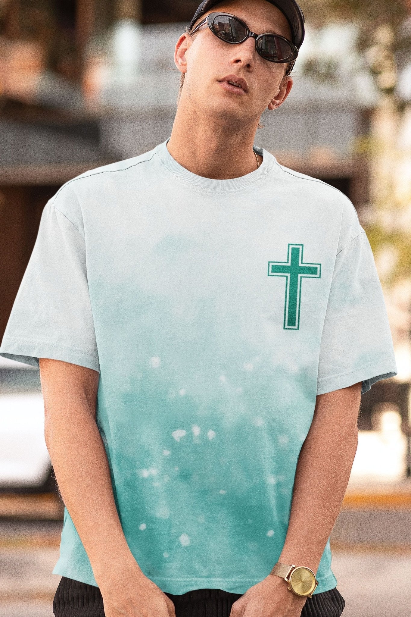 Jesus Is My Living Hope All Over Print T-shirt