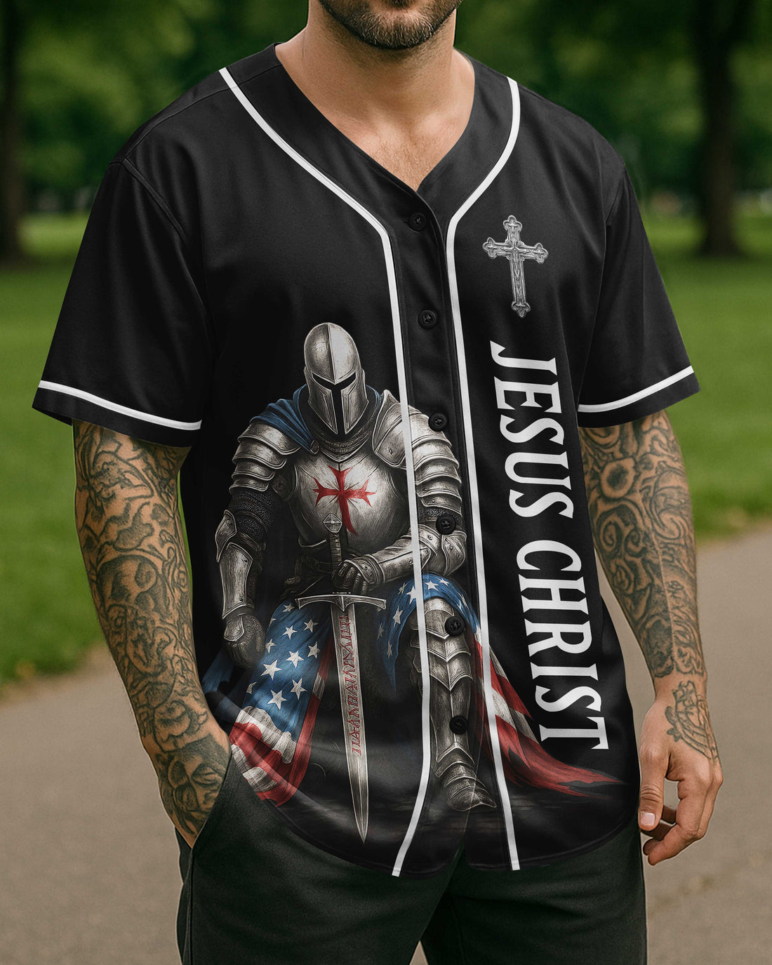 Stand For The Flag All Over Print Jersey