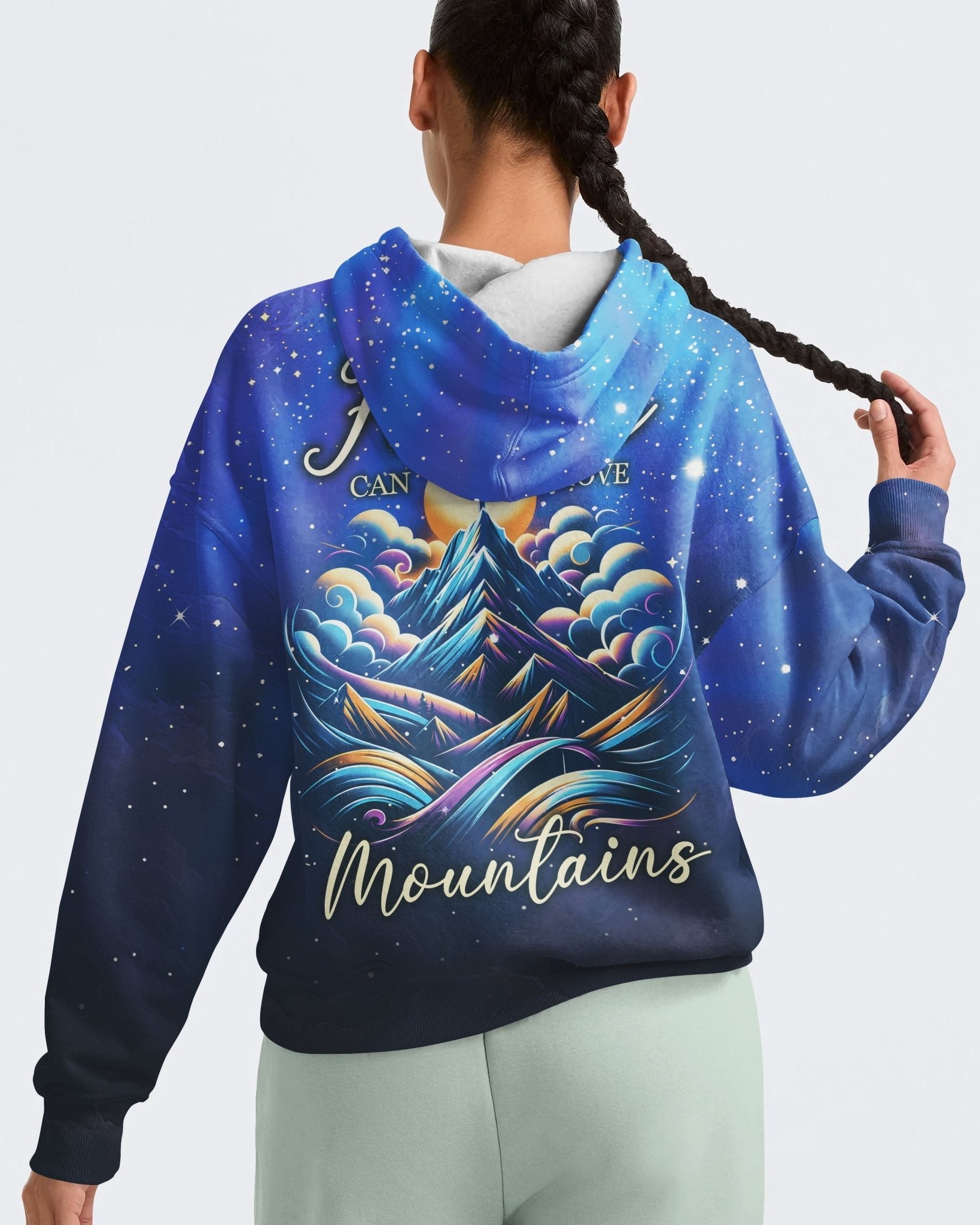 Faith Can Move Mountains All Over Print Hoodie