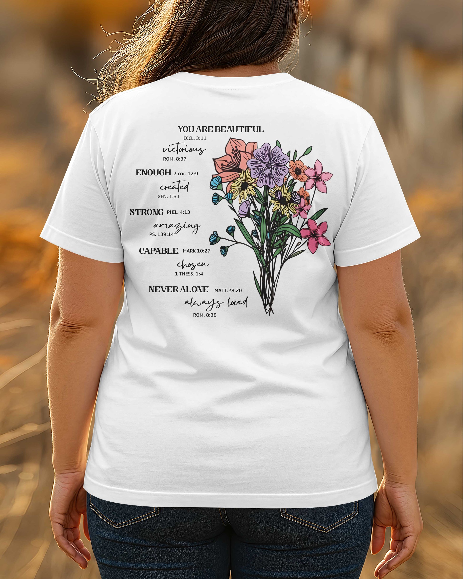 You Are Beautiful Custom T-Shirt
