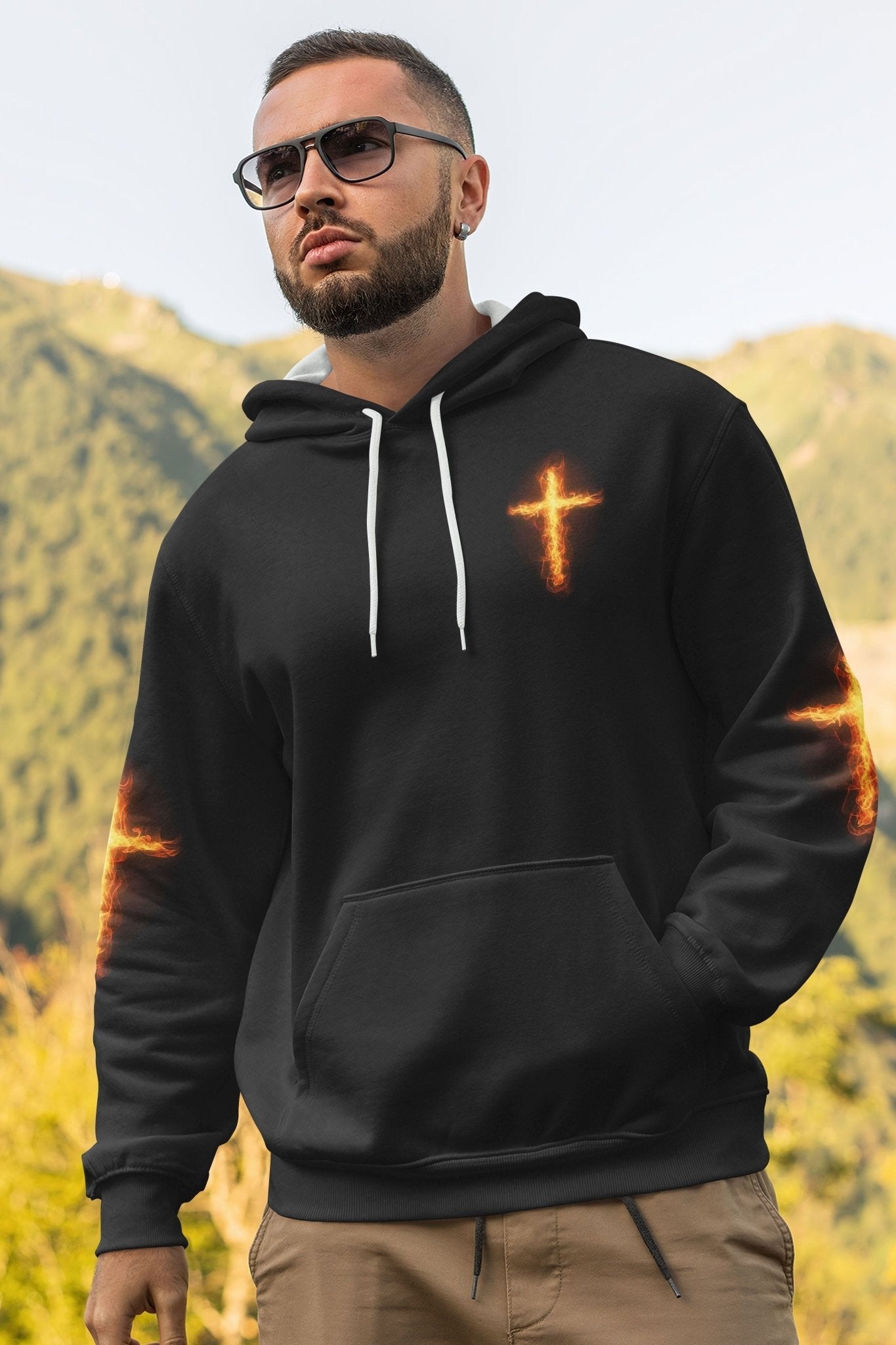 There's No Greater Love Than This All Over Print Hoodie
