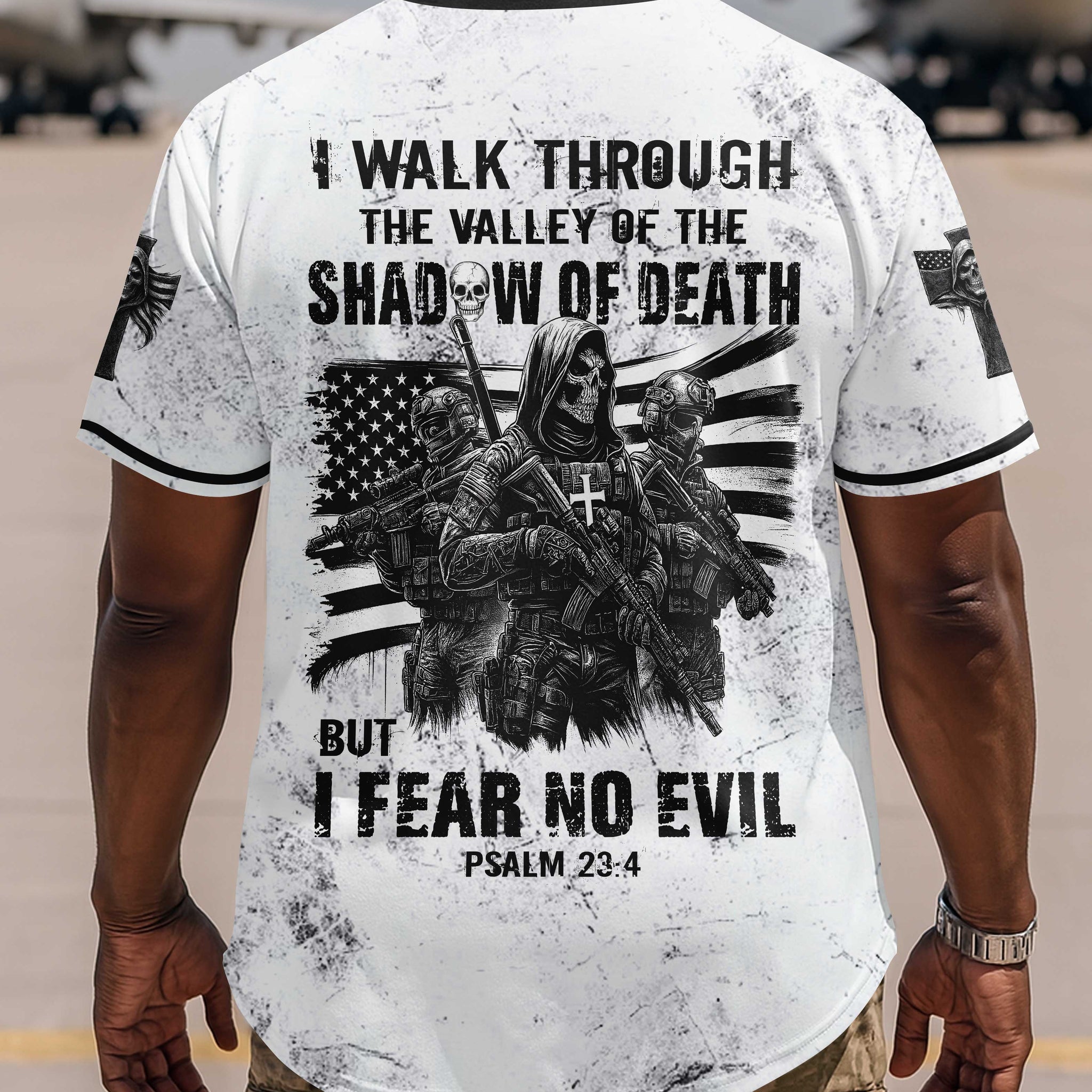 I Walk Through The Valley Of The Shadow Of Death Jersey