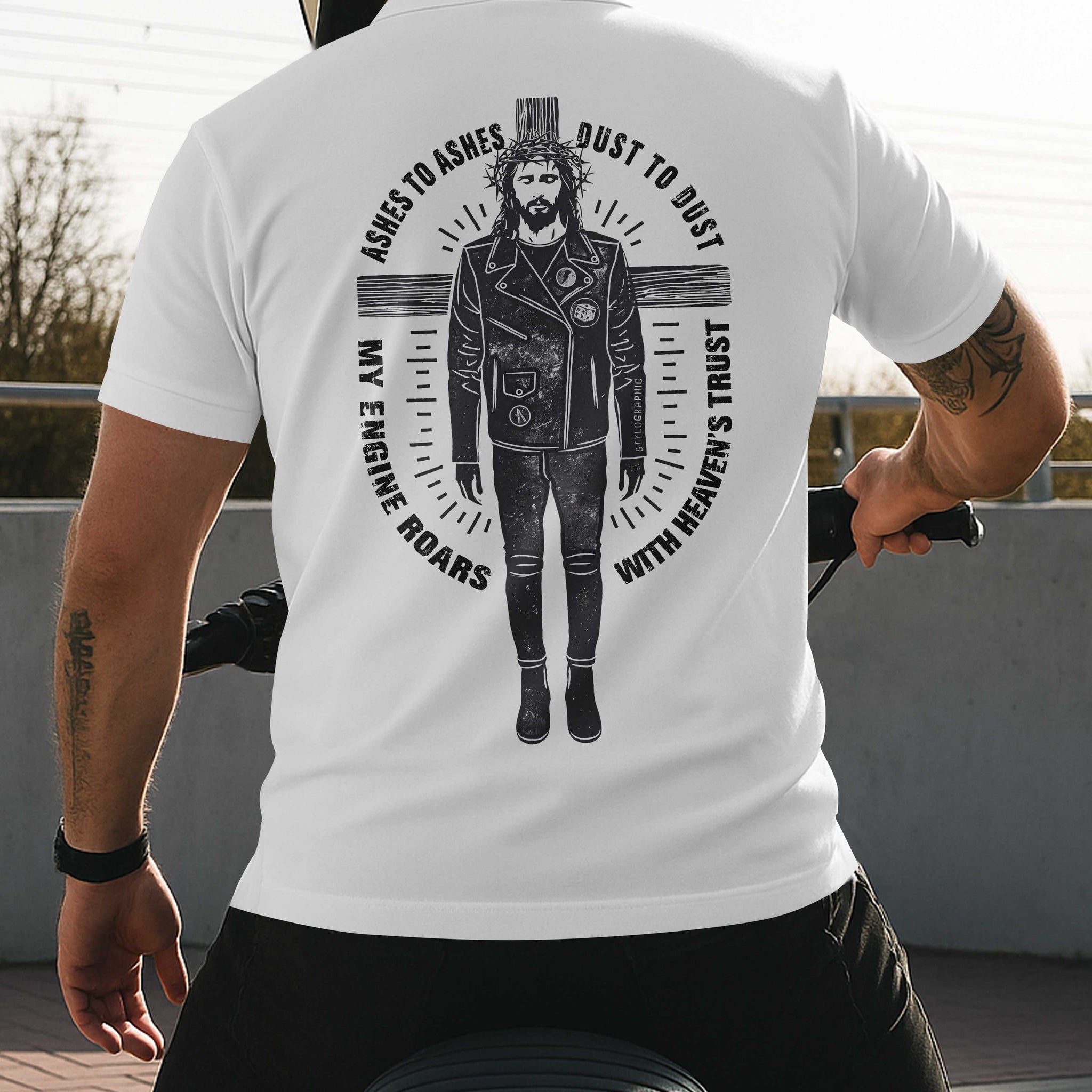 Ashes To Ashes Dust To Dust All Over Print Polo