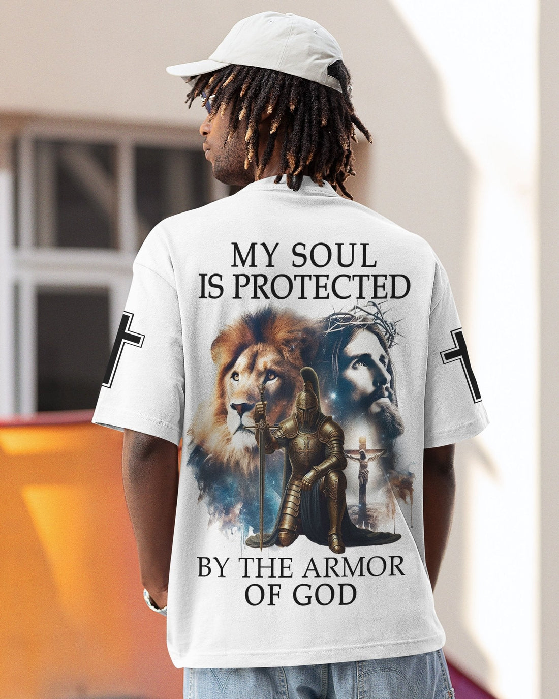 My Soul Is Protected By The Armor Of God All Over Print T-shirt