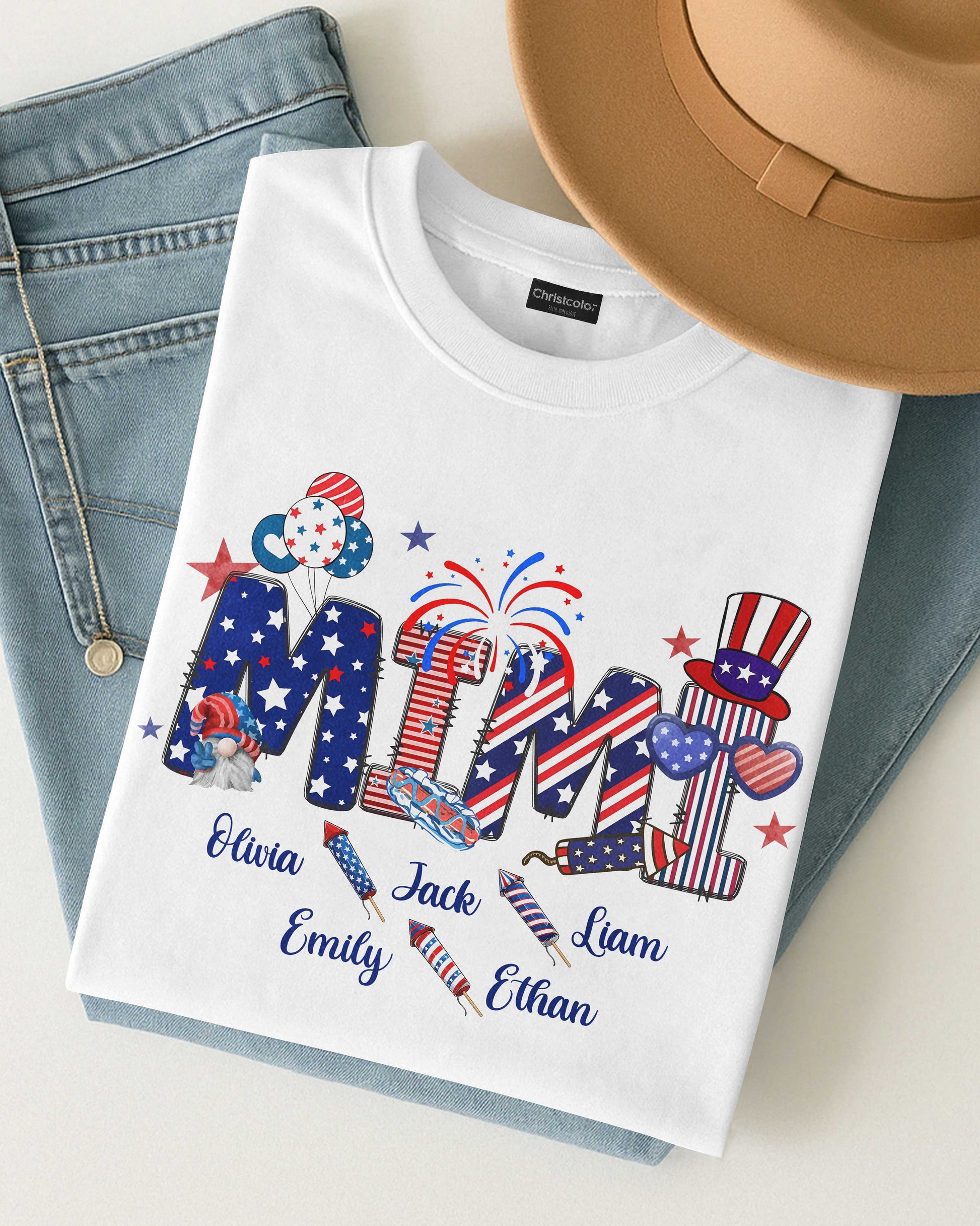 Mimi Independence Day T-Shirt