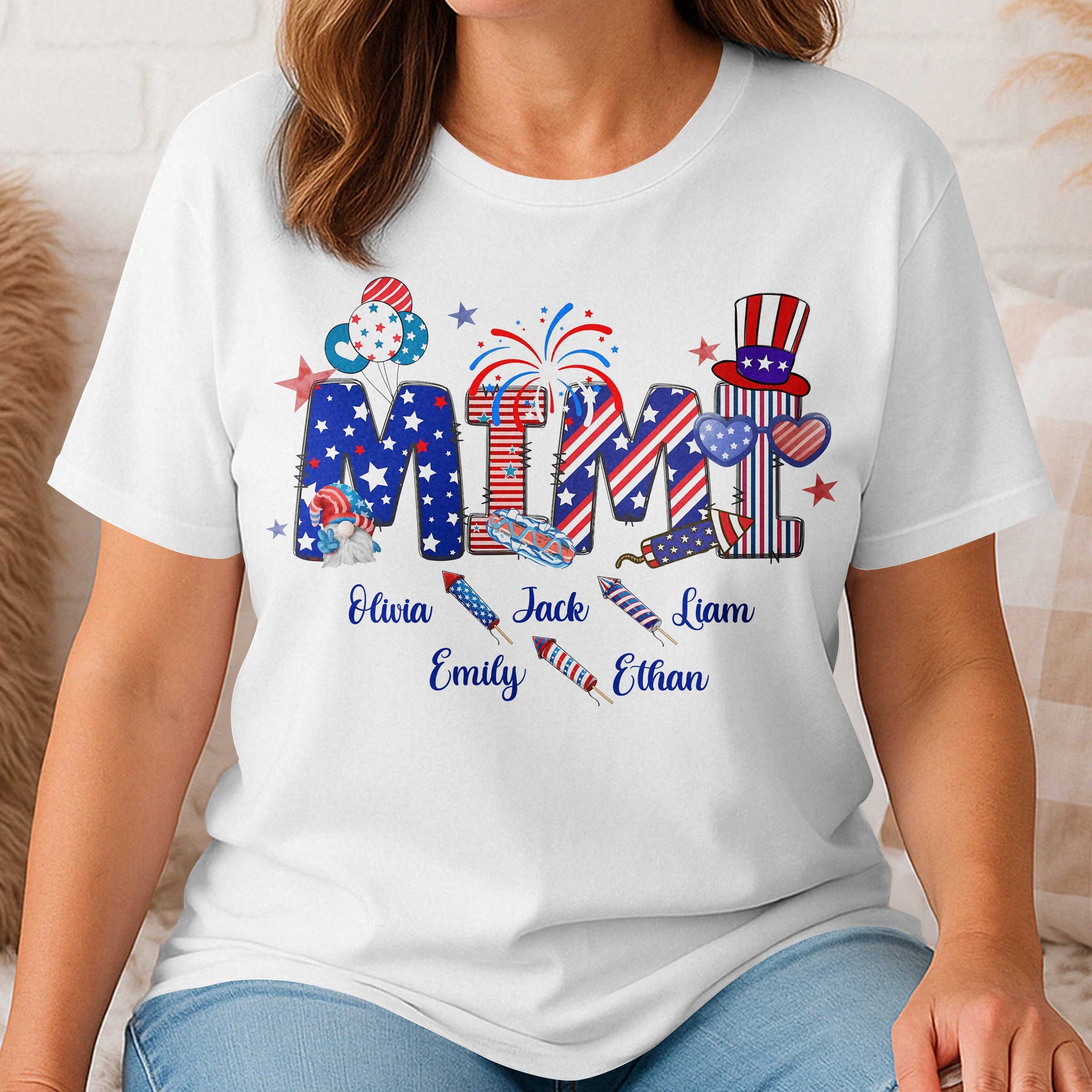 Mimi Independence Day T-Shirt