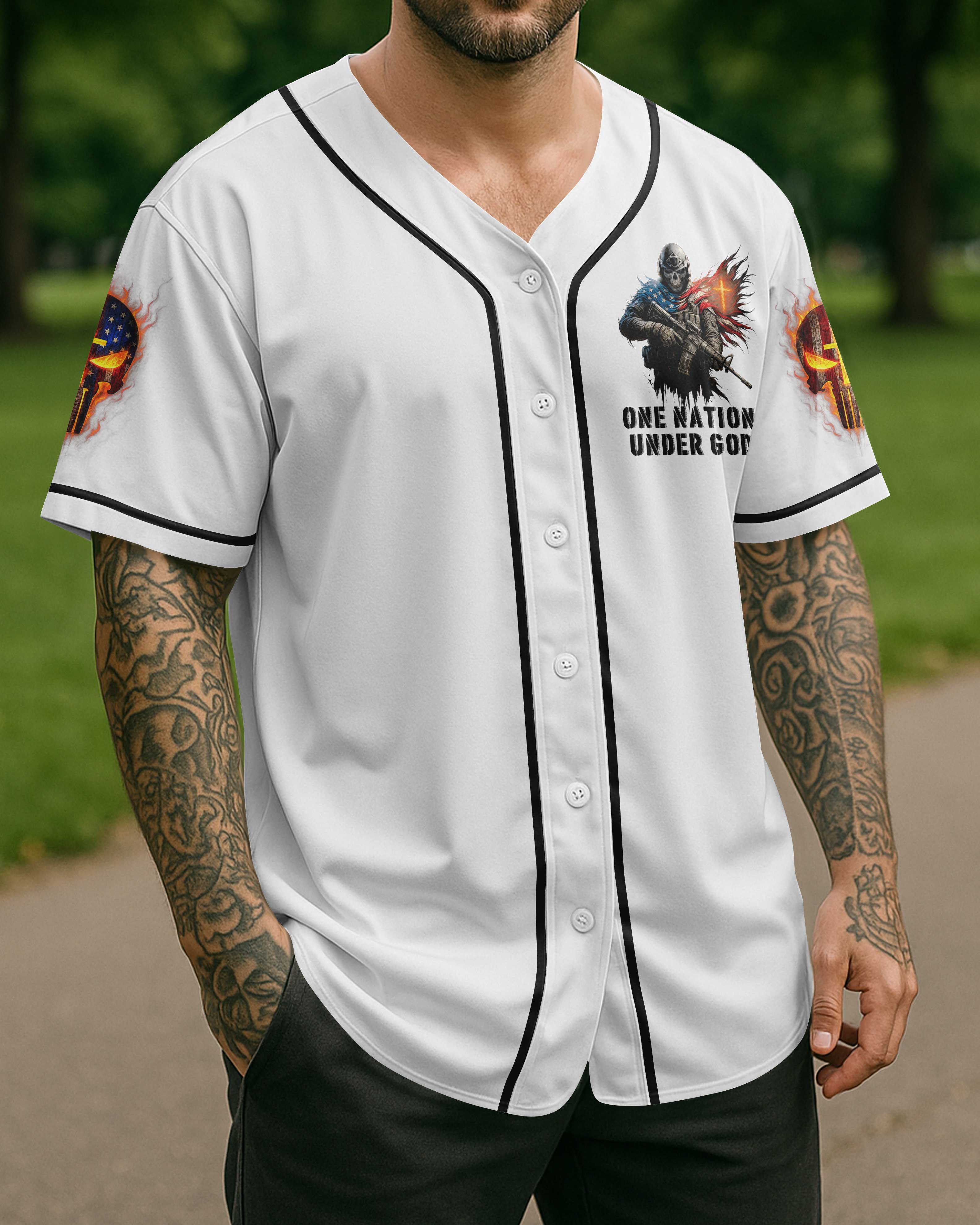 Wearing The Flag Guided By The Cross Jersey