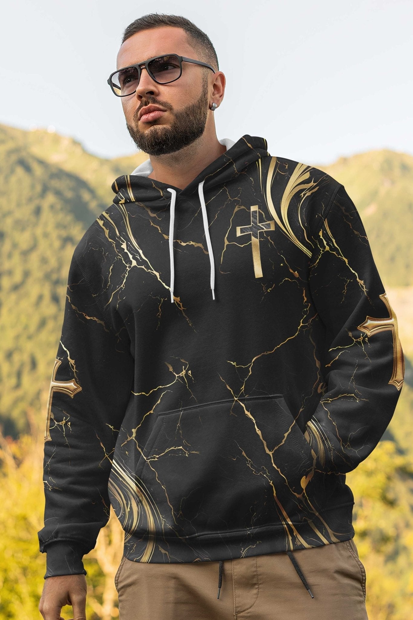 God Is Good All Over Print Hoodie