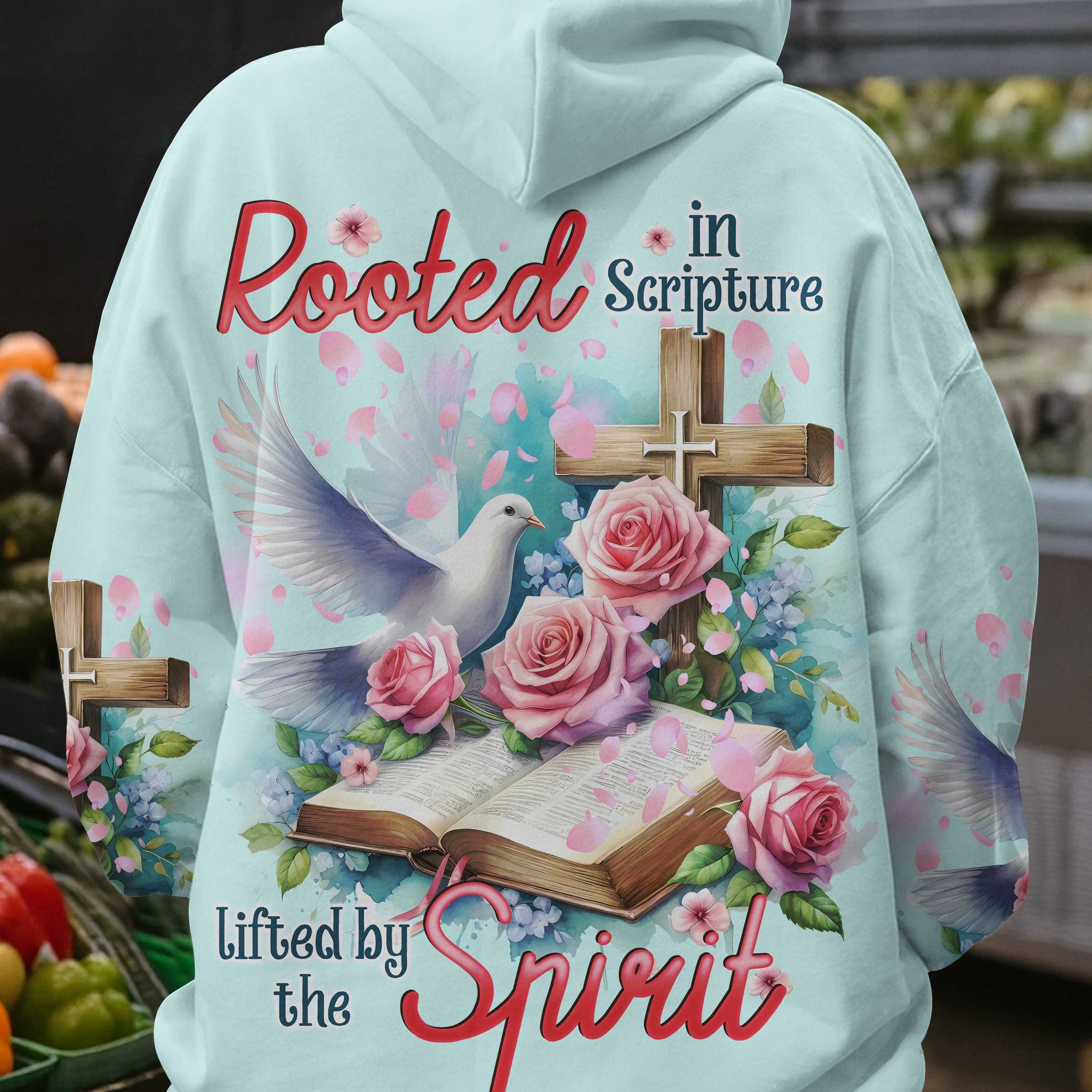 Rooted In Scripture Lifted By The Spirit Shirt