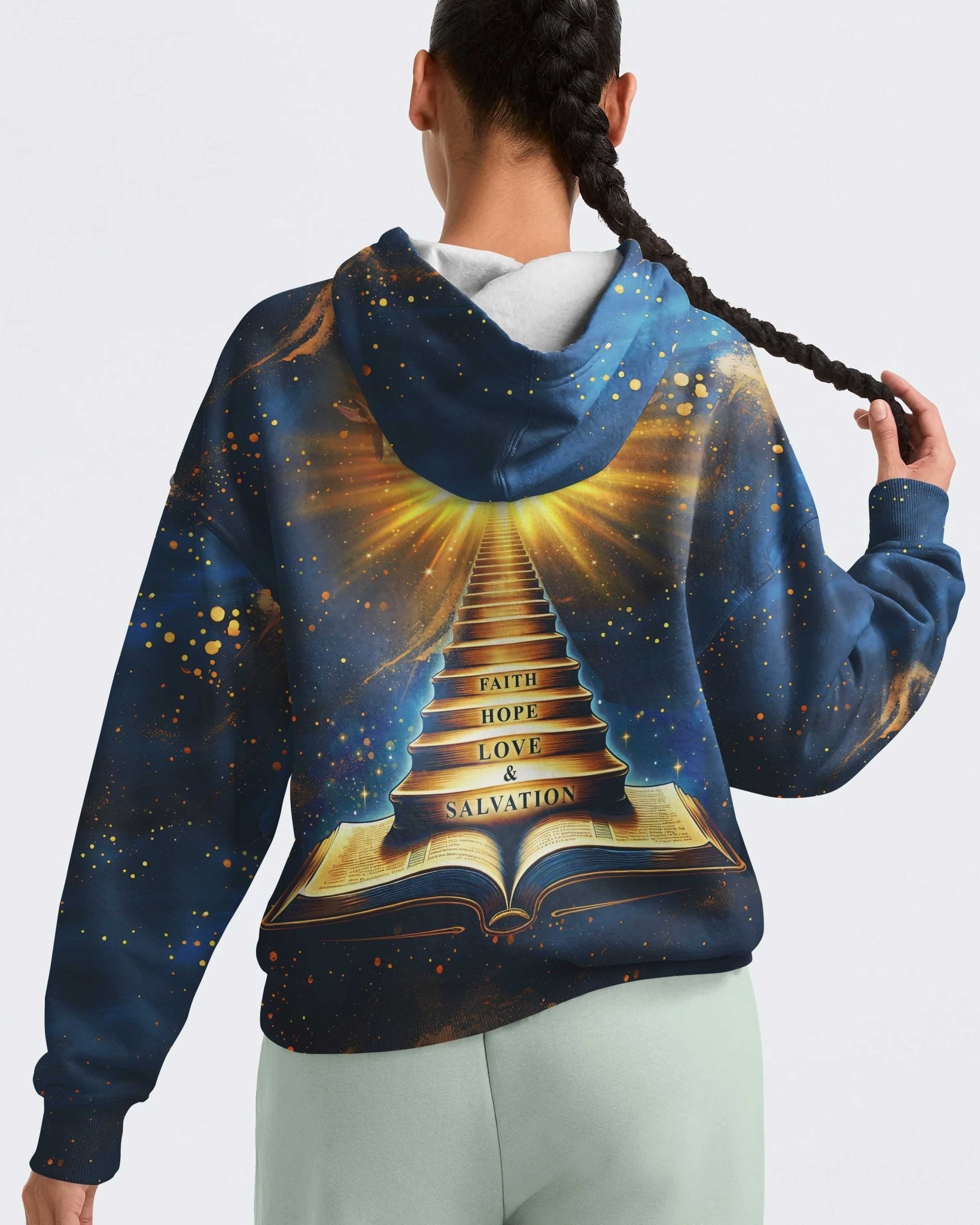 Faith Hope Love & Salvation All Over Print Hoodie