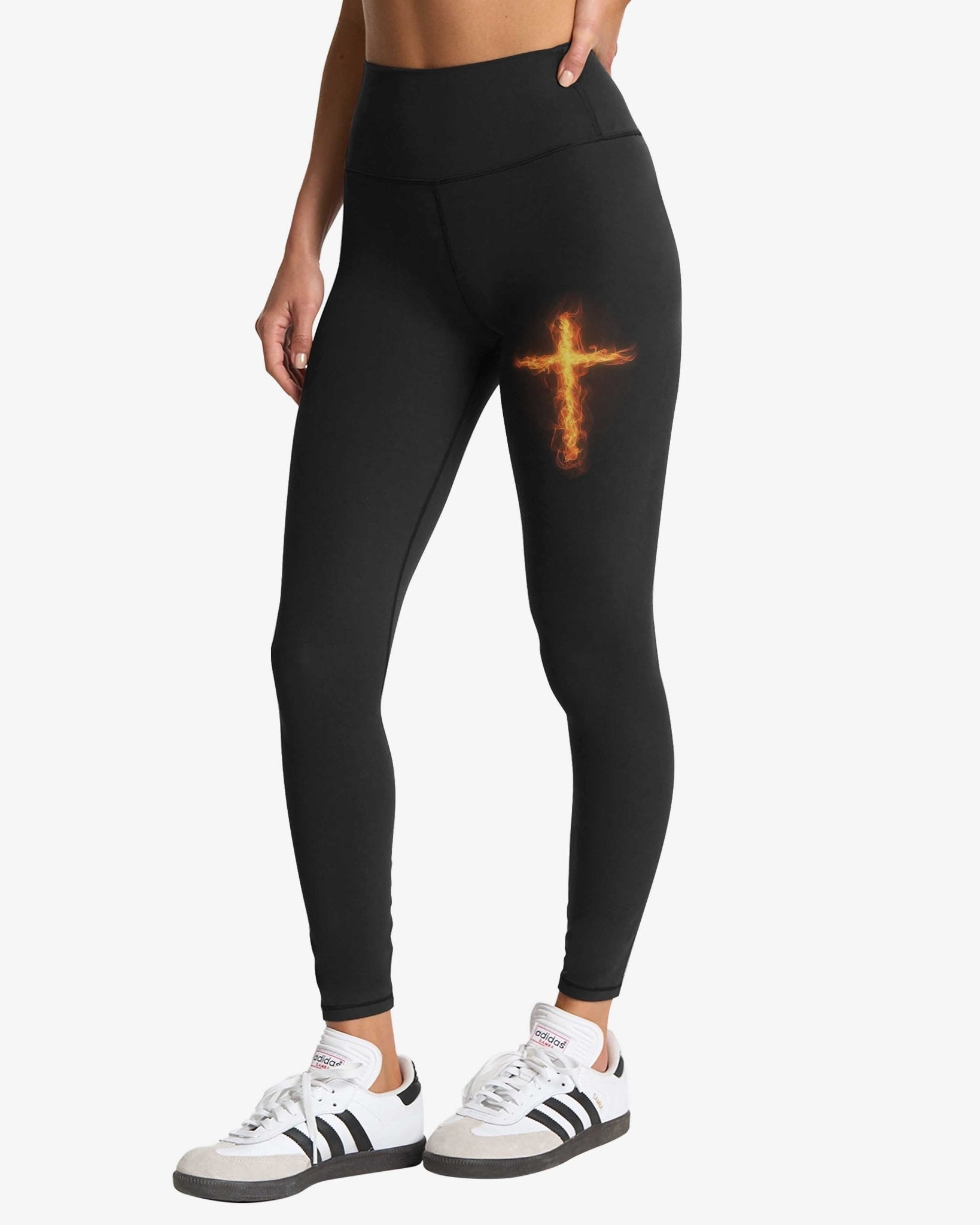 There's No Greater Love Than This All Over Print Leggings