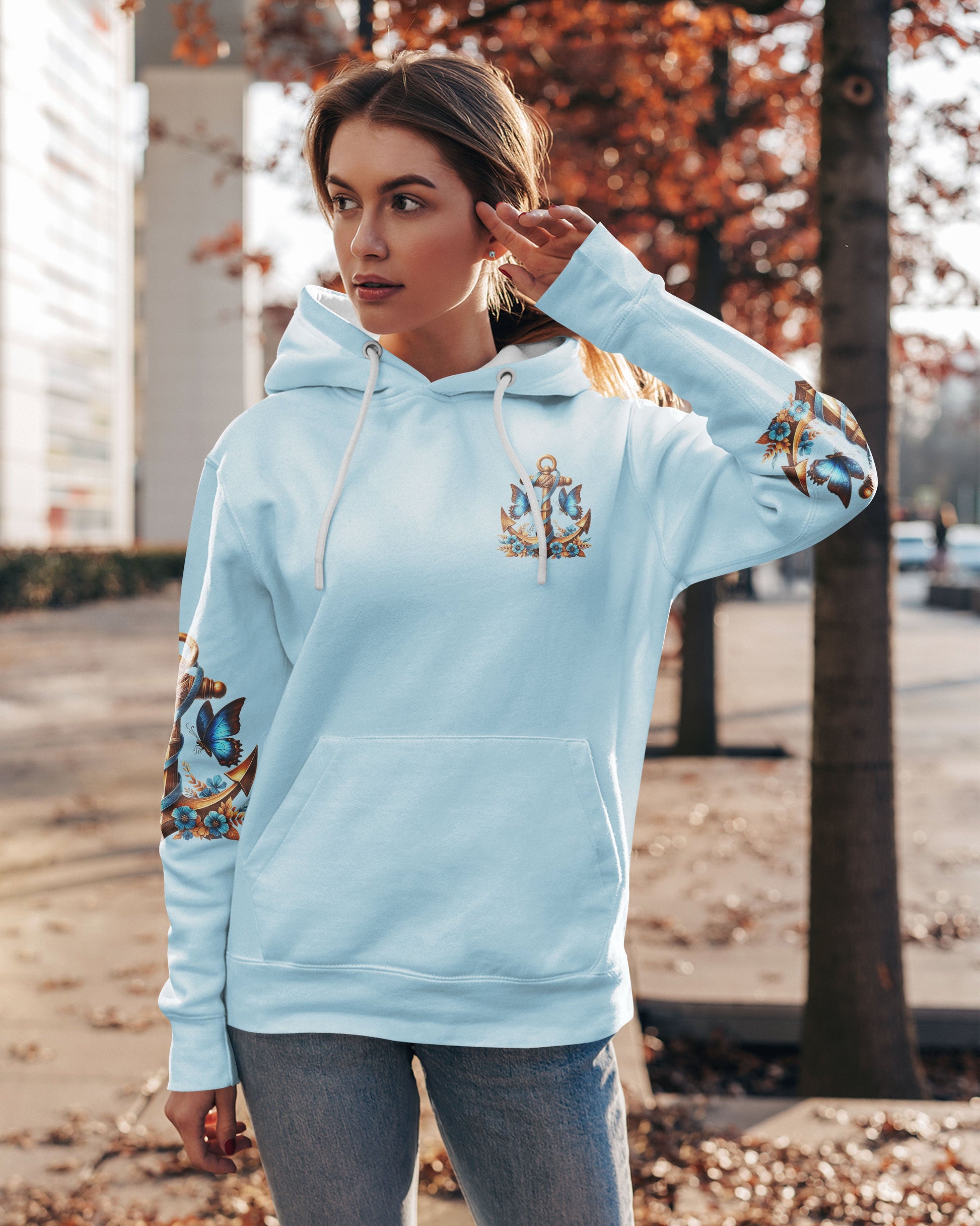 Jesus Is My Anchor All Over Print Hoodie