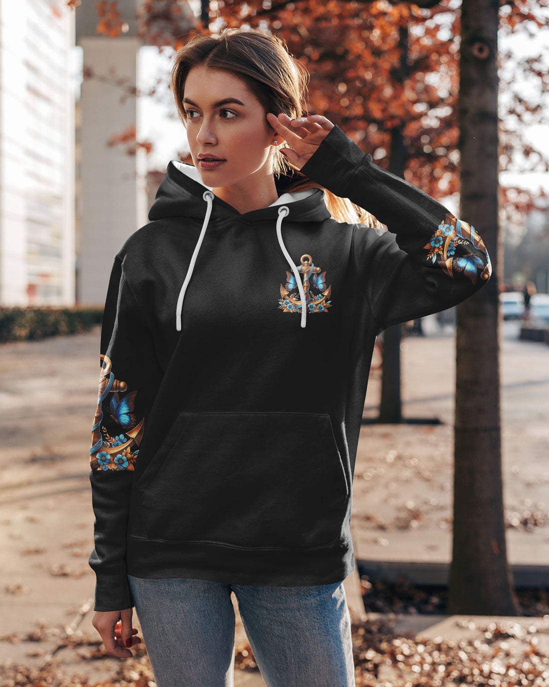 Jesus Is My Anchor All Over Print Hoodie