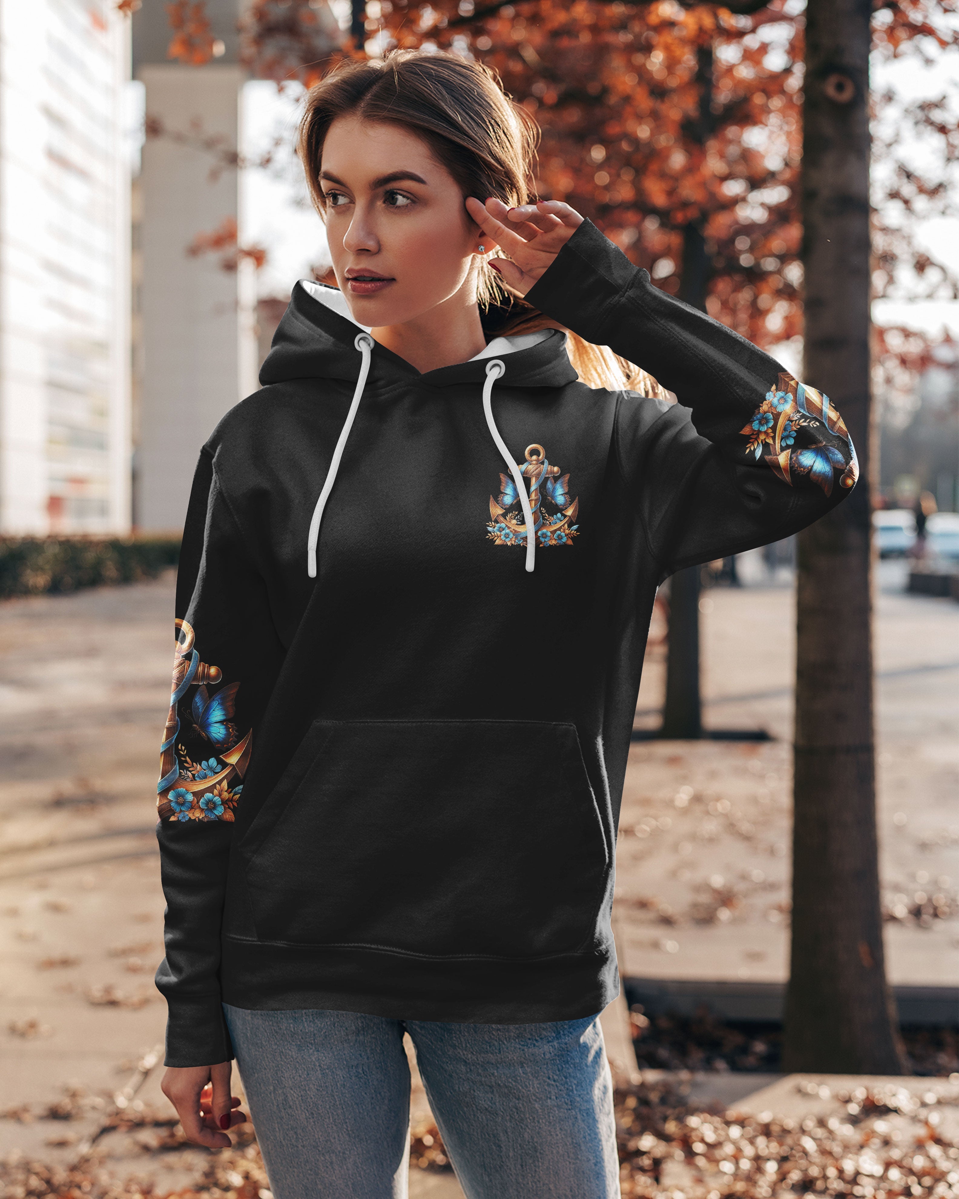 Jesus Is My Anchor All Over Print Hoodie