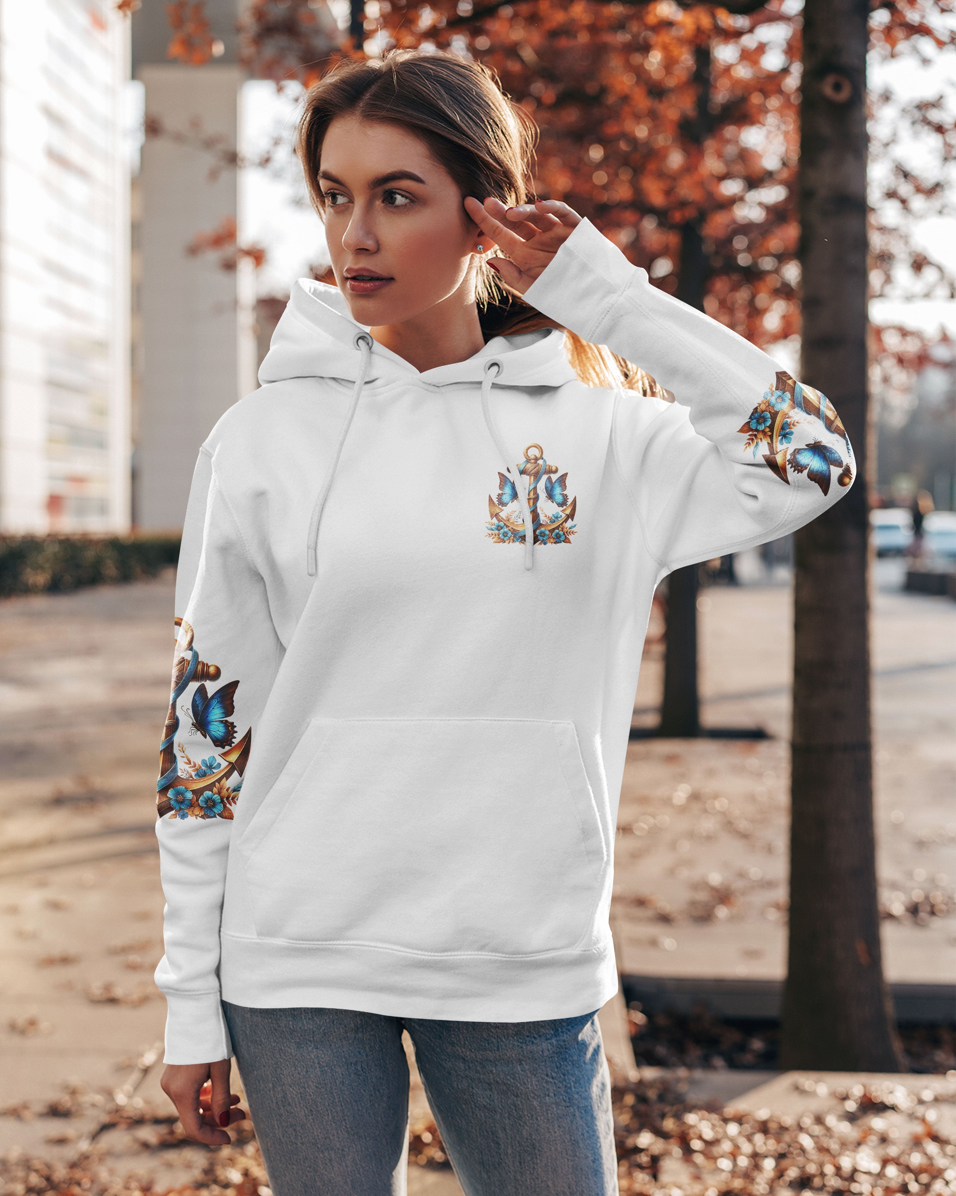 Jesus Is My Anchor All Over Print Hoodie