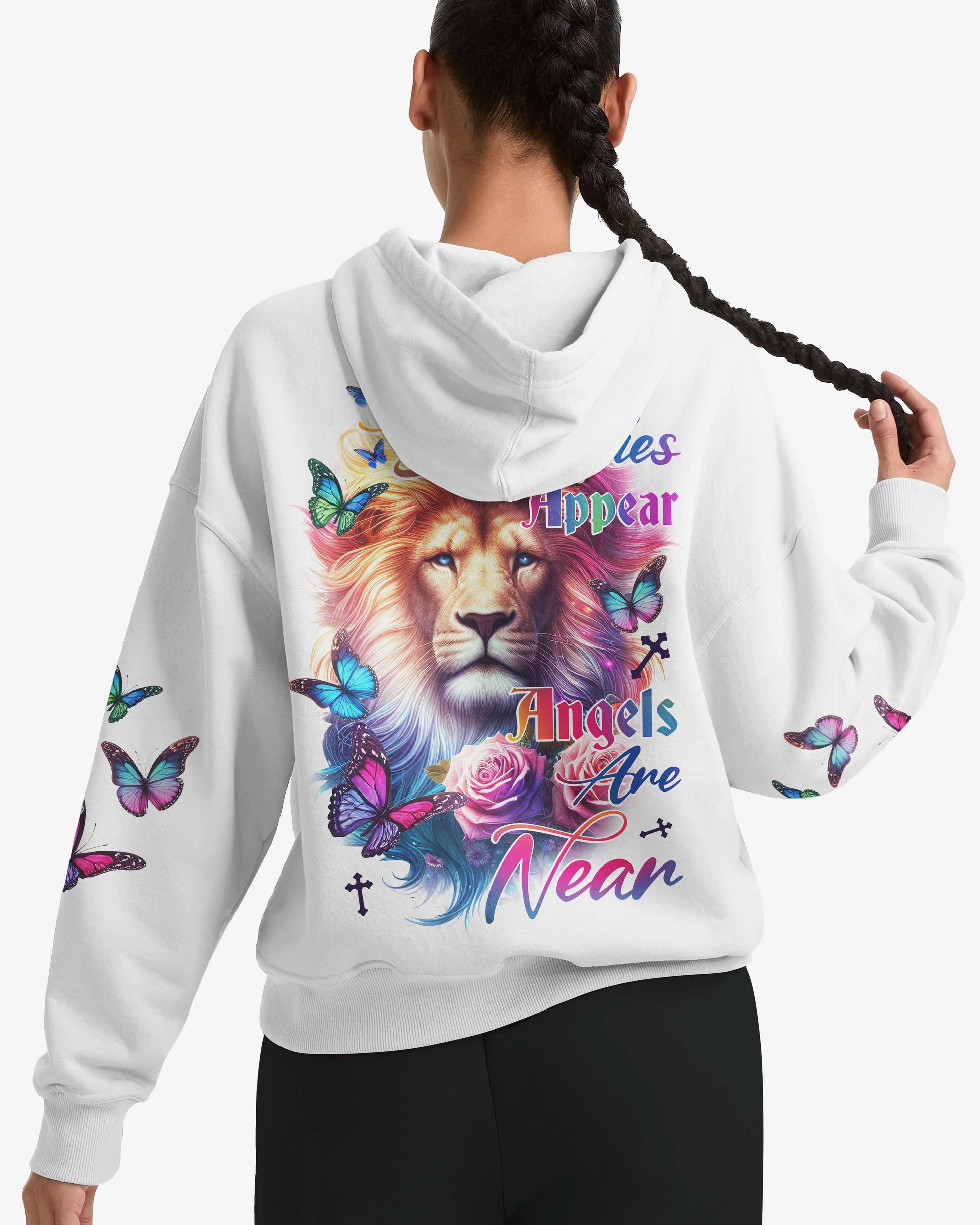When Butterflies Appear Hoodie