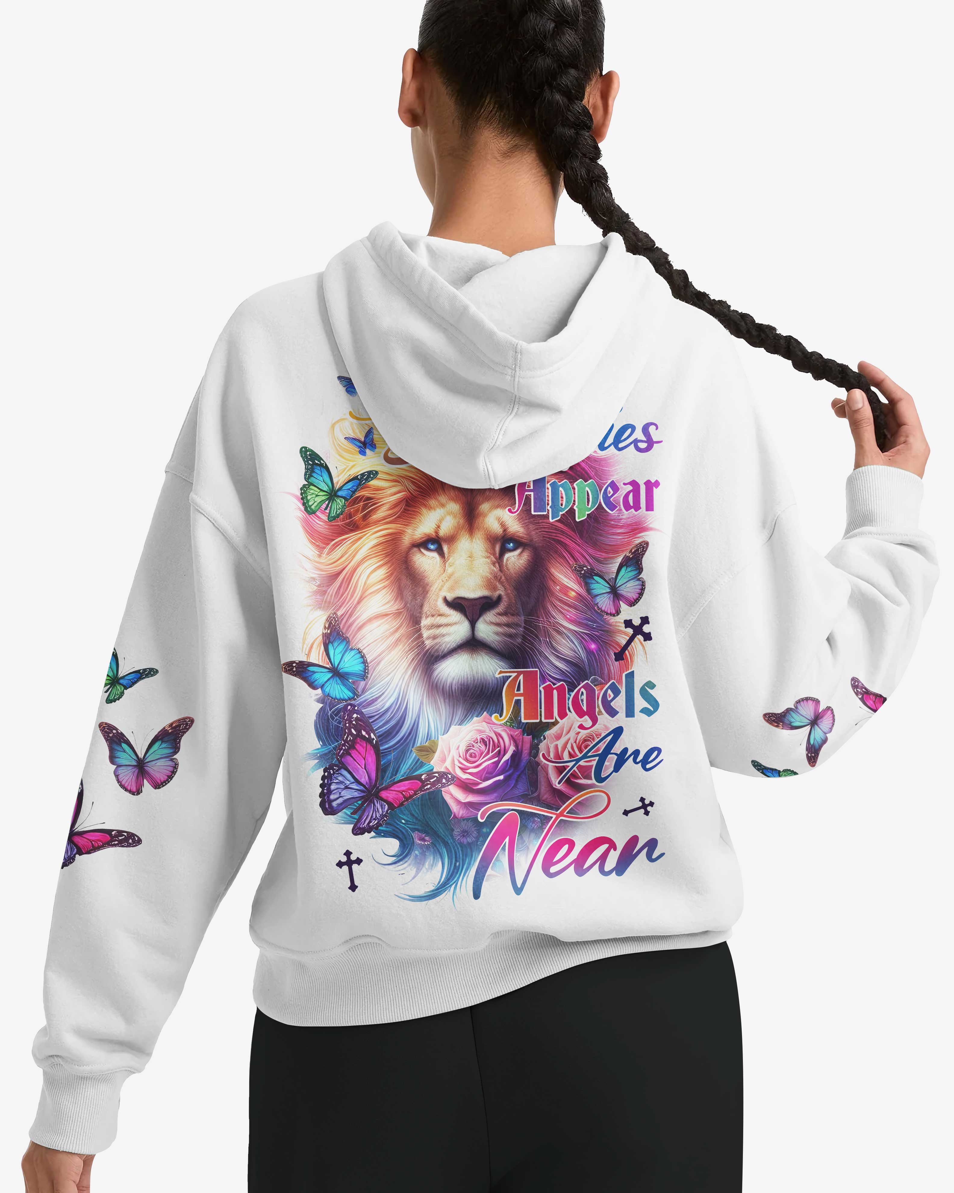 When Butterflies Appear Hoodie