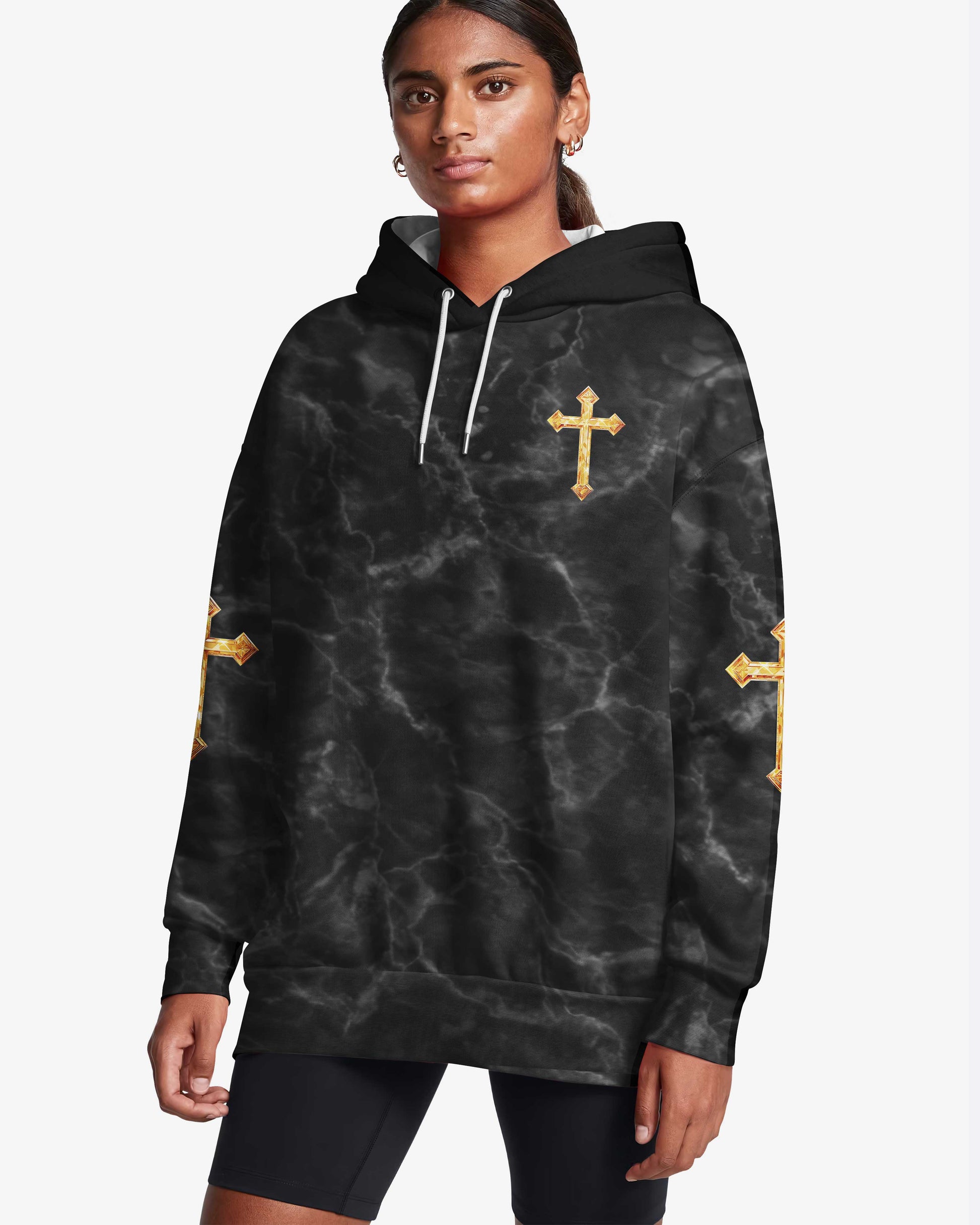 Be Still Before The Lord And Wait Patiently For Him All Over Print Hoodie