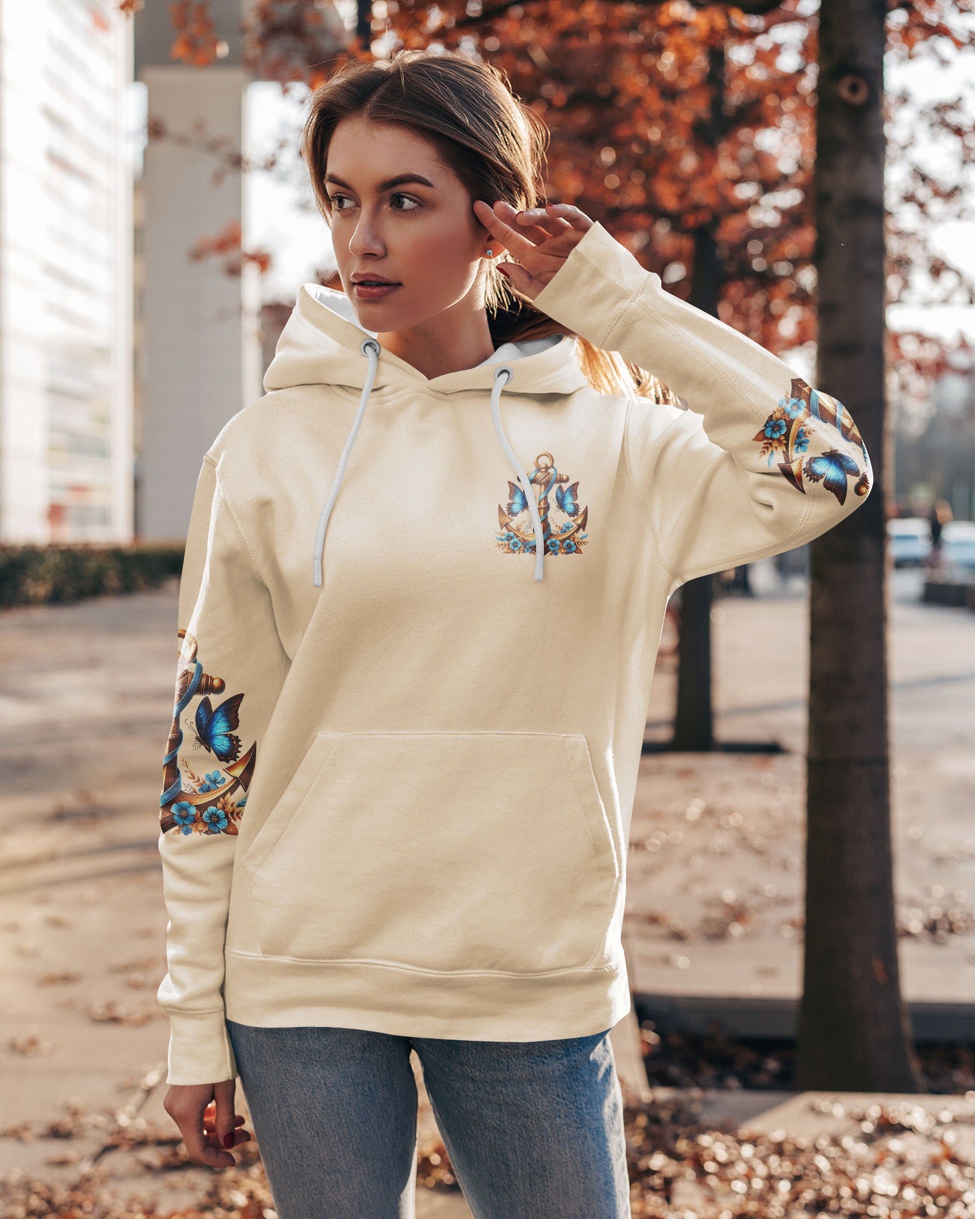 Jesus Is My Anchor All Over Print Hoodie