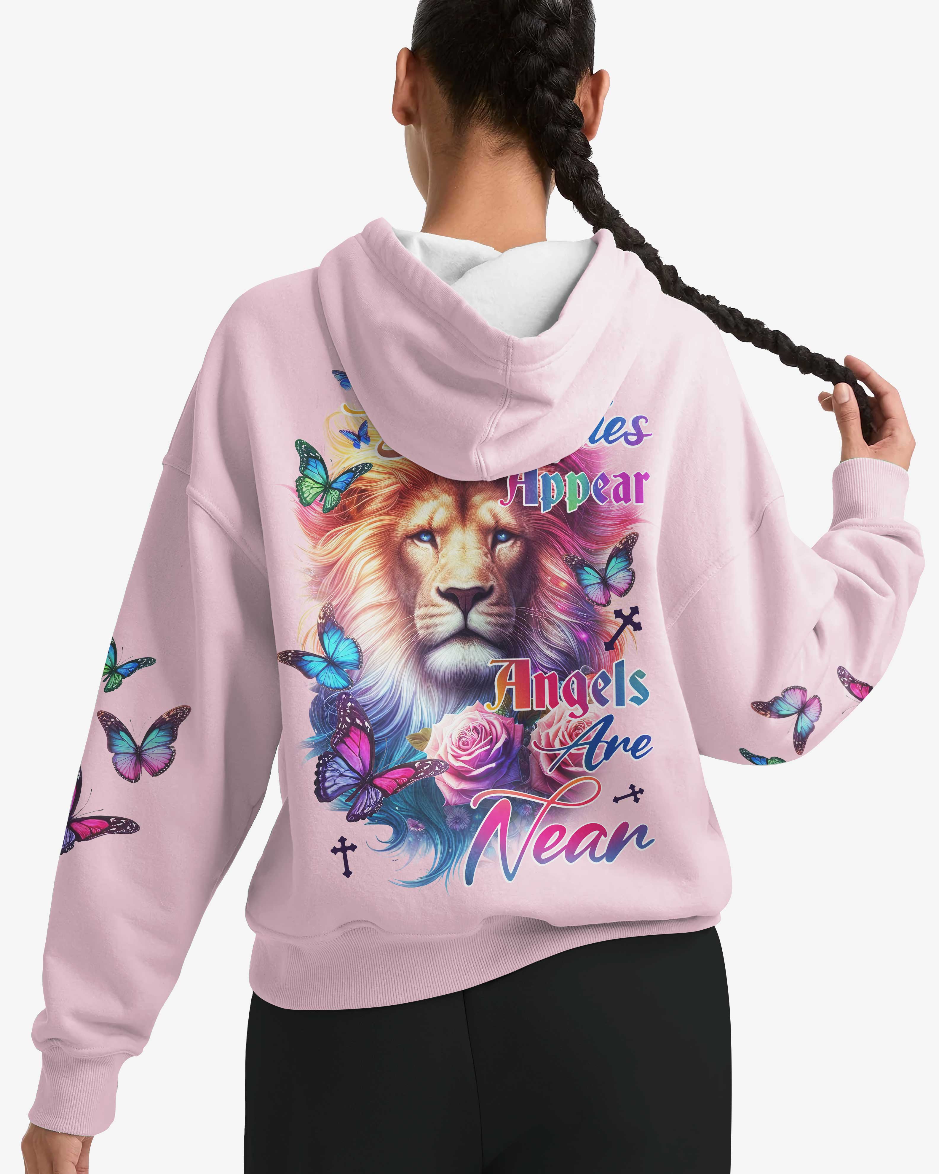 When Butterflies Appear Hoodie