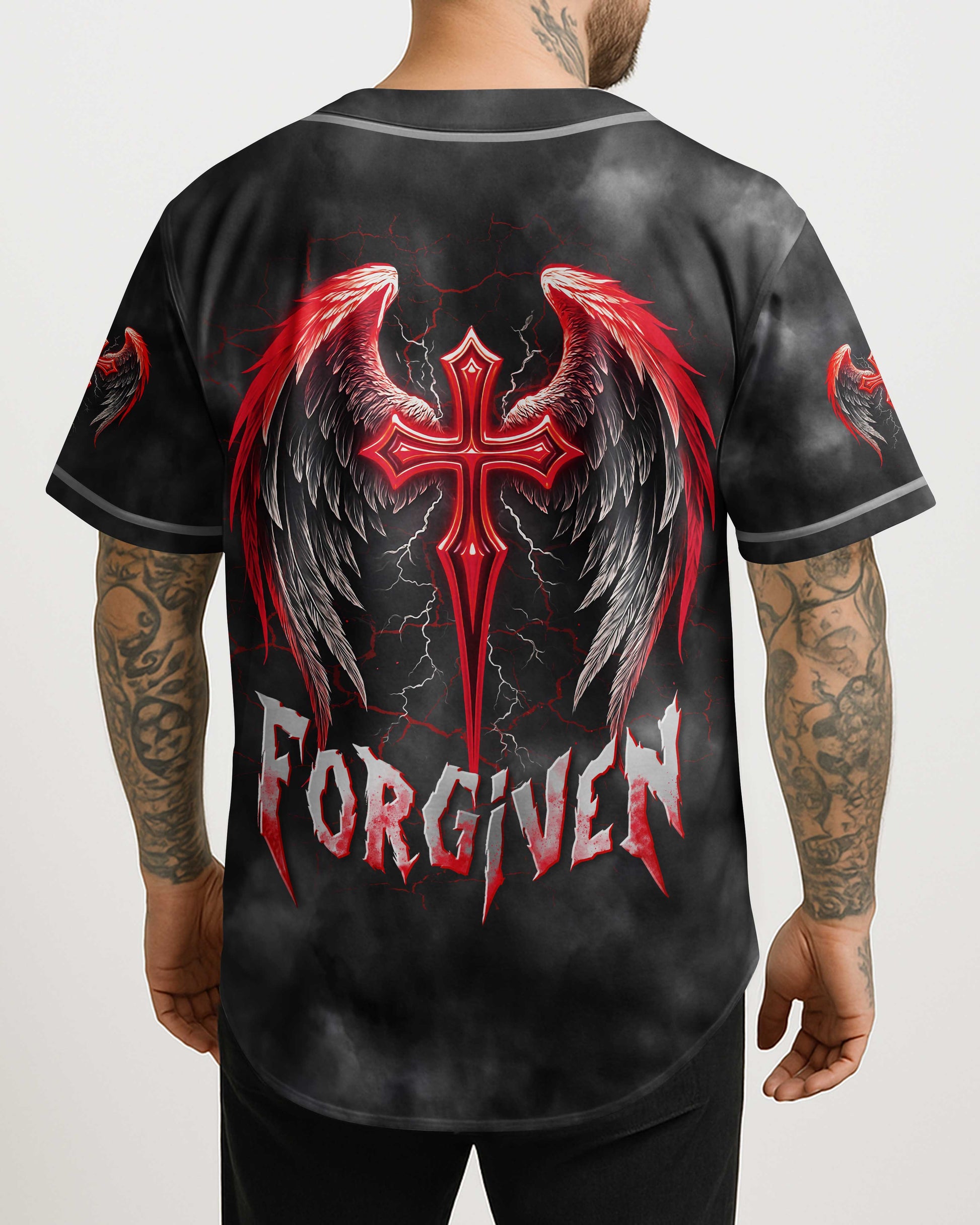 Forgiven All Over Print Jersey